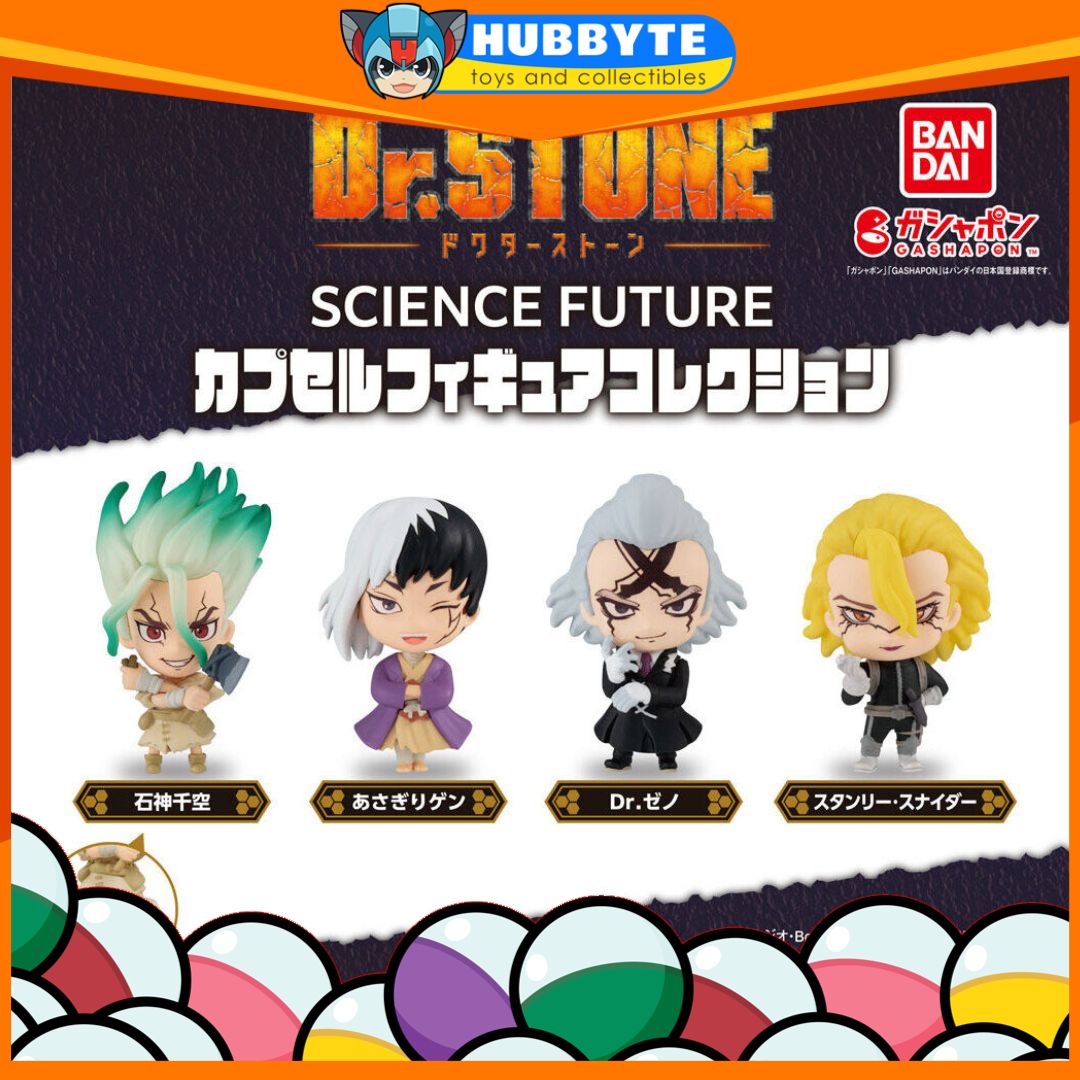 BACK-ORDER Bandai - Dr.STONE SCIENCE FUTURE Capsule Figure Collection [Set of 4]