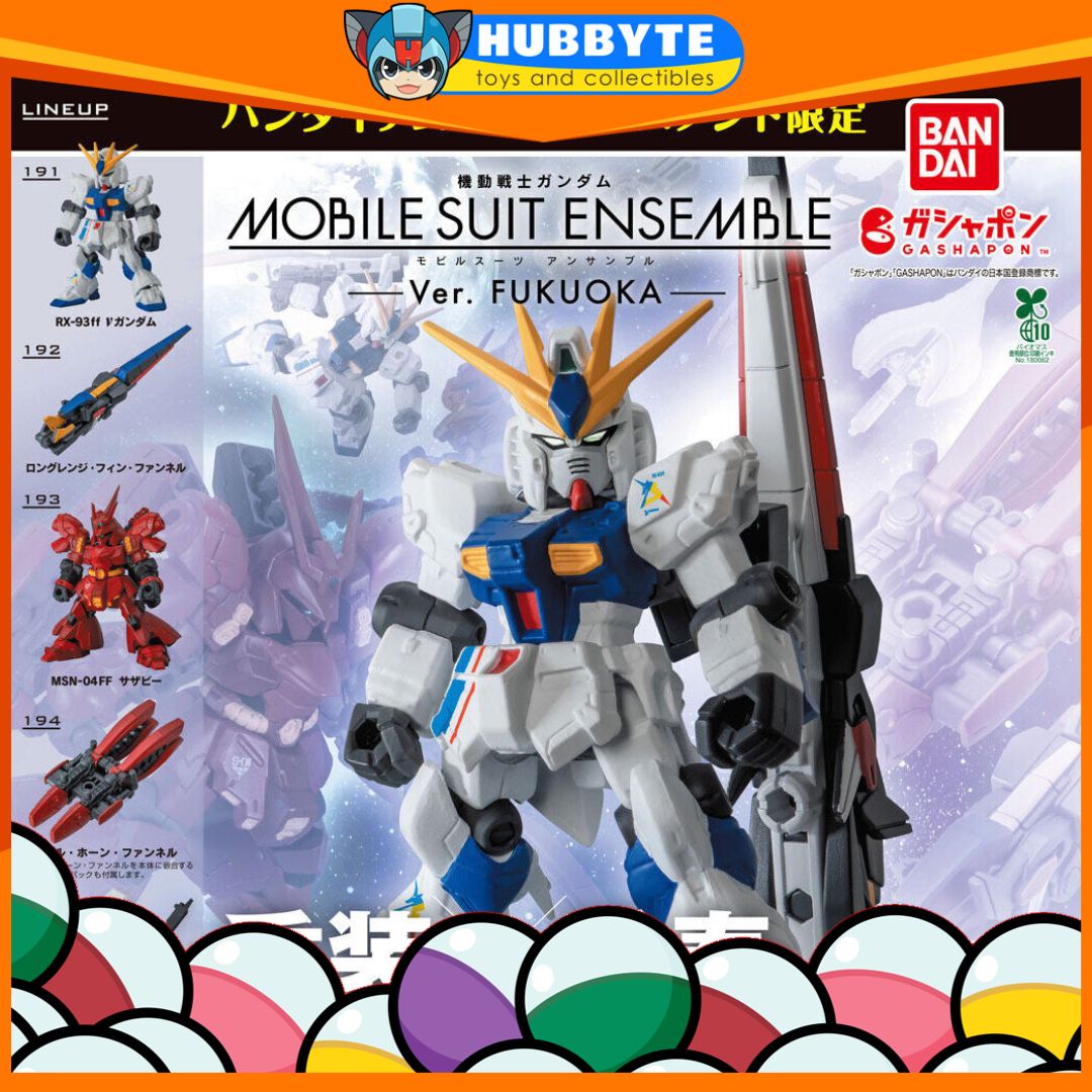 BACK-ORDER Bandai - Mobile Suit Gundam MOBILE SUIT ENSEMBLE ~Ver. FUKUOKA~ [JP] [Set of 5]