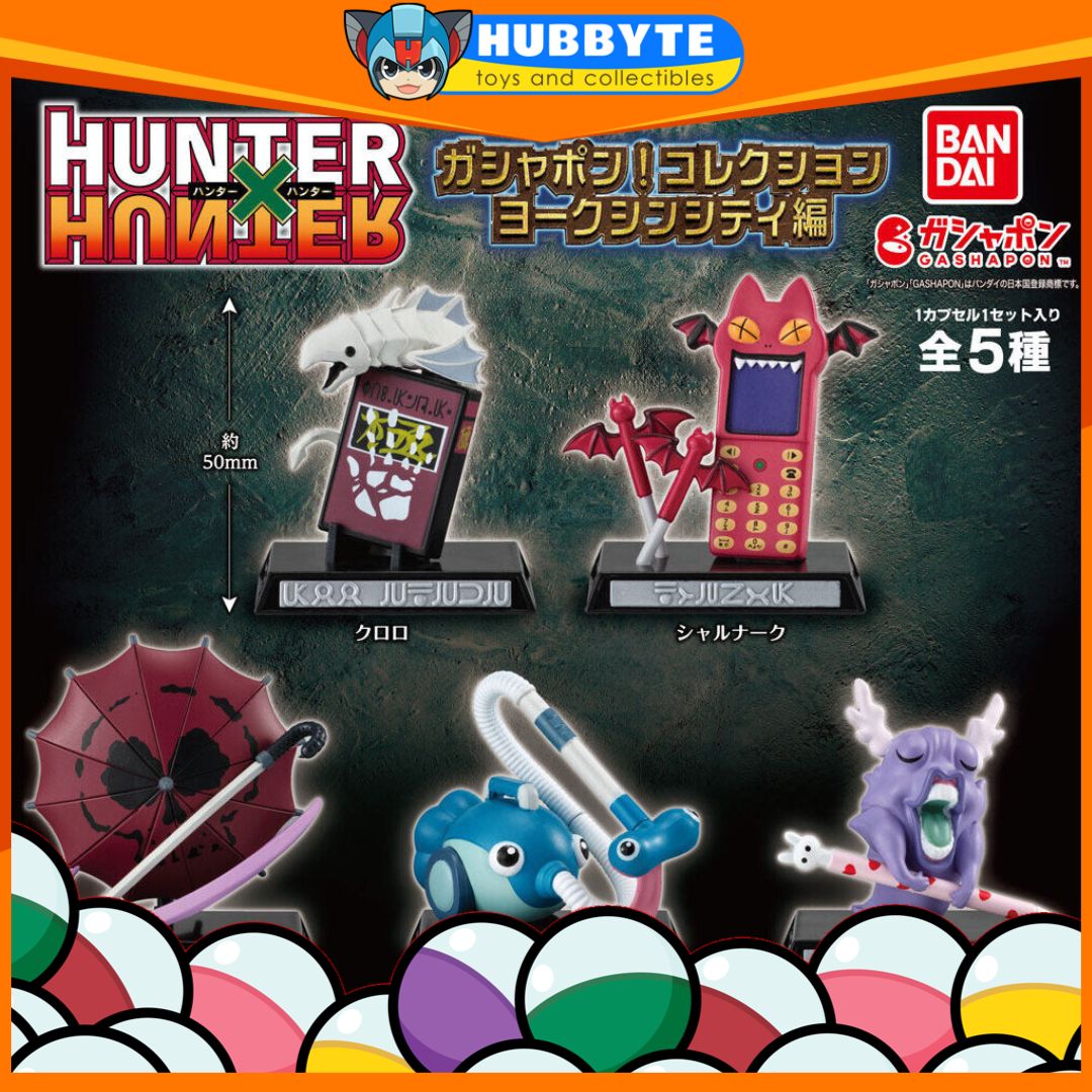 BACK-ORDER Bandai - HUNTER×HUNTER Gashapon! Collection York Shin City Edition [Set of 5]