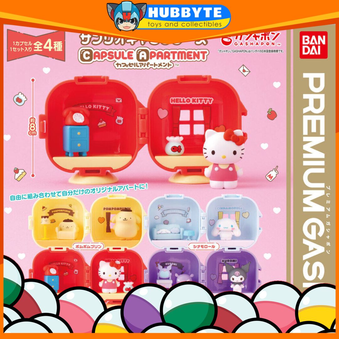 BACK-ORDER Bandai - CAPSULE APARTMENT Sanrio Characters [Set of 4]