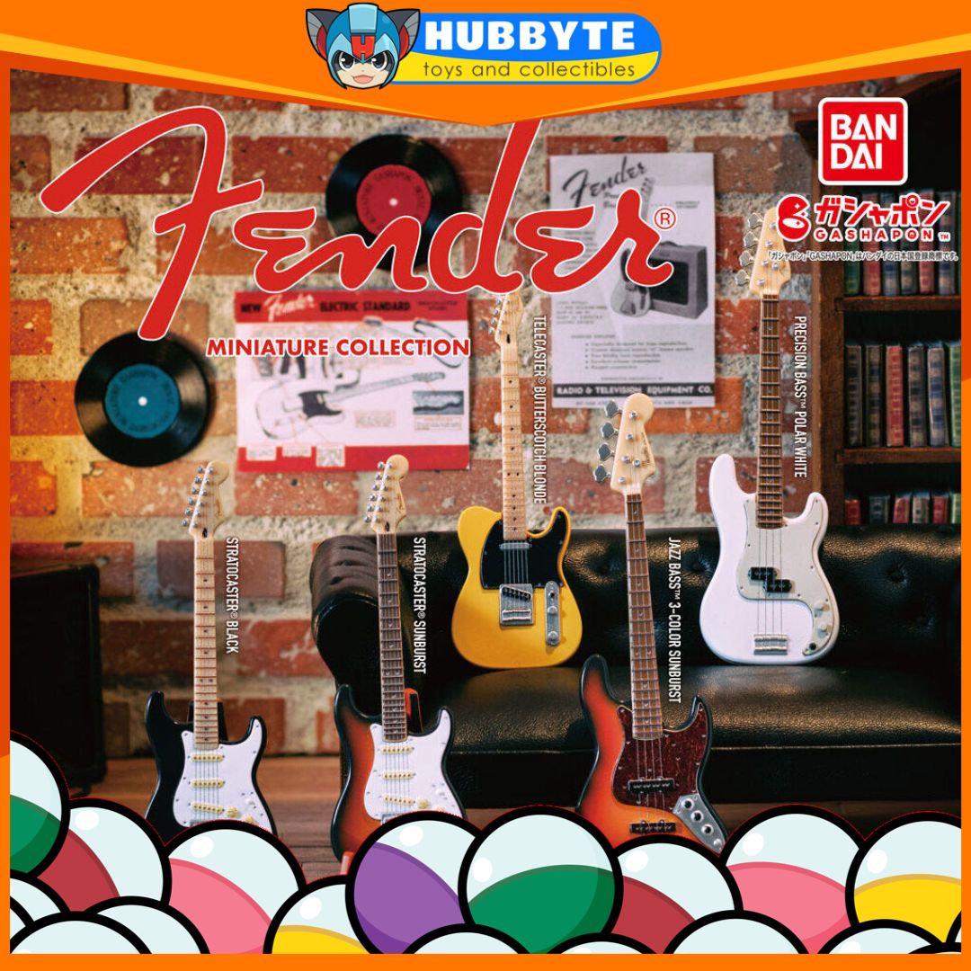 BACK-ORDER Bandai - Fender Miniature Collection [Set of 5]