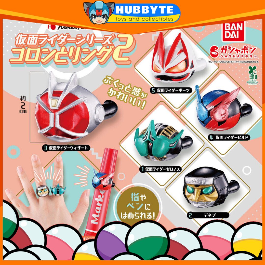 BACK-ORDER Bandai - Kamen Rider Series Colon and Ring 2 [Set of 5]