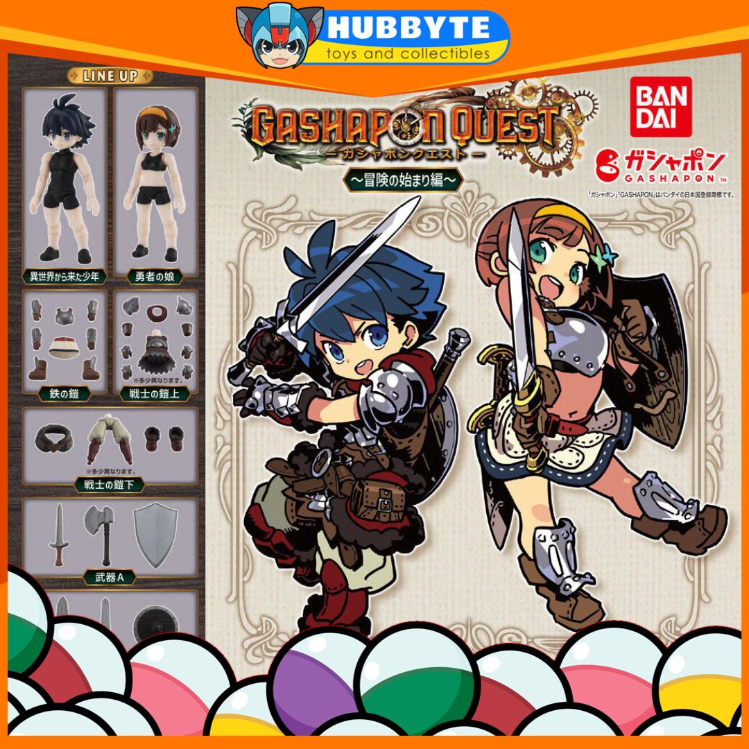 BACK-ORDER Bandai - Gashapon Quest - Beginning of Adventure [Set of 7]