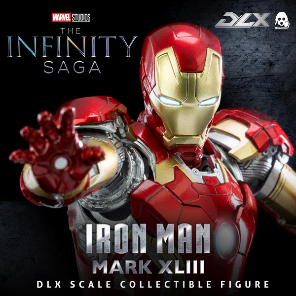 PRE-ORDER threezero - Marvel Studios: The Infinity Saga - DLX Iron Man Mark 43 [2024 Q2 Release]