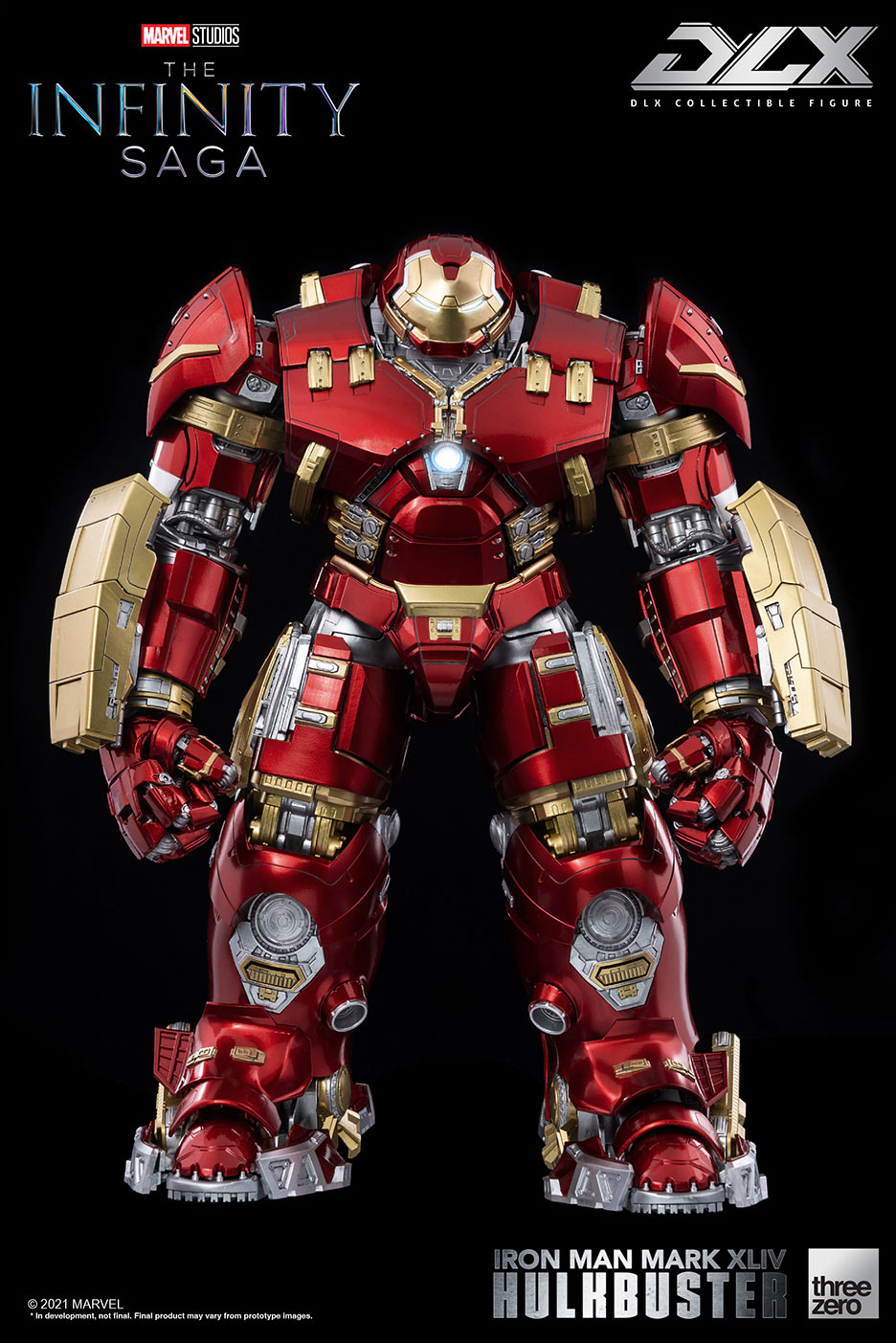 PRE-ORDER threezero - Marvel Studios: The Infinity Saga - DLX Iron Man Mark 44 Hulkbuster [2024-Q2 Release]