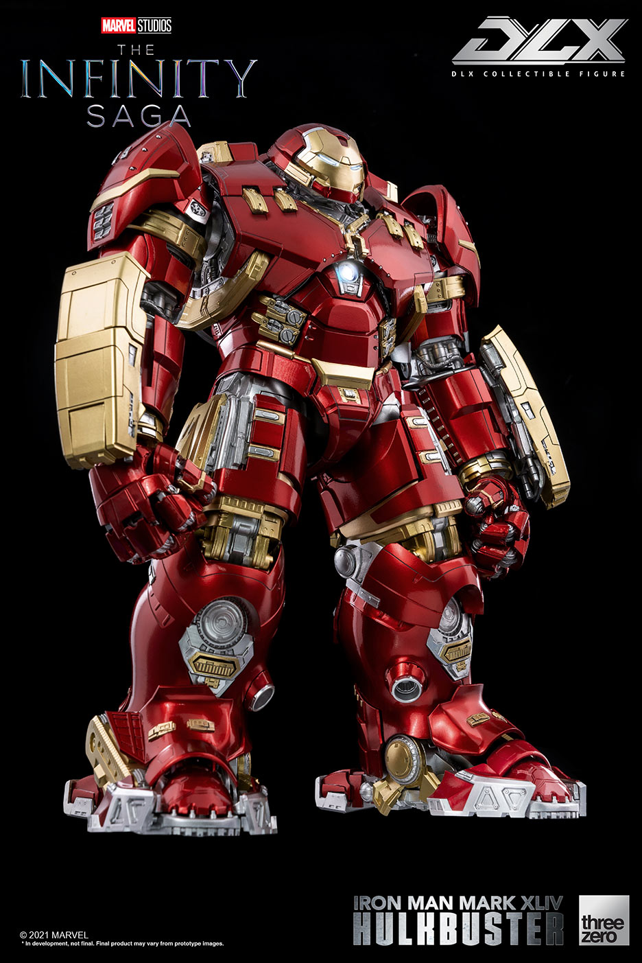 PRE-ORDER threezero - Marvel Studios: The Infinity Saga - DLX Iron Man Mark 44 Hulkbuster [2024-Q2 Release]