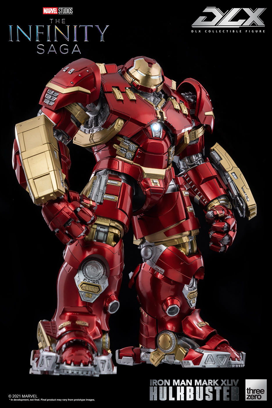 PRE-ORDER threezero - Marvel Studios: The Infinity Saga - DLX Iron Man Mark 44 Hulkbuster [2024-Q2 Release]