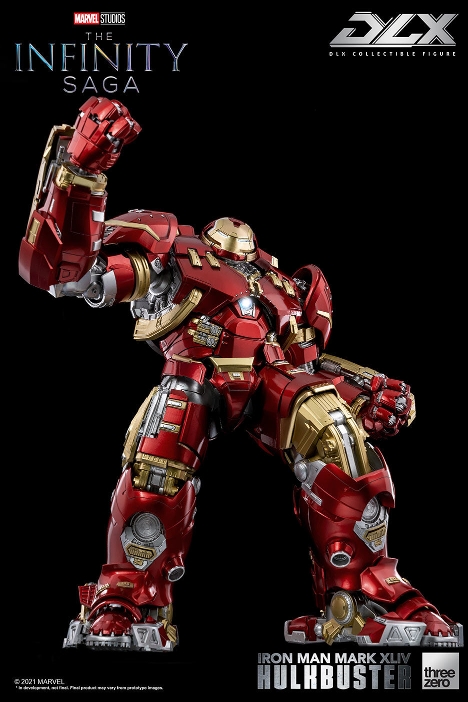 PRE-ORDER threezero - Marvel Studios: The Infinity Saga - DLX Iron Man Mark 44 Hulkbuster [2024-Q2 Release]
