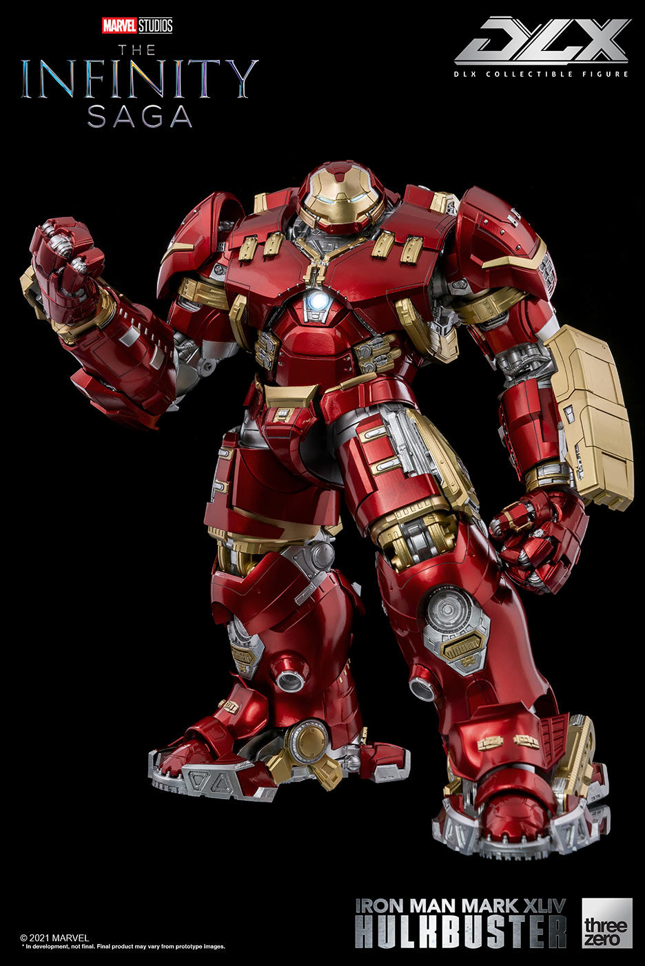 PRE-ORDER threezero - Marvel Studios: The Infinity Saga - DLX Iron Man Mark 44 Hulkbuster [2024-Q2 Release]