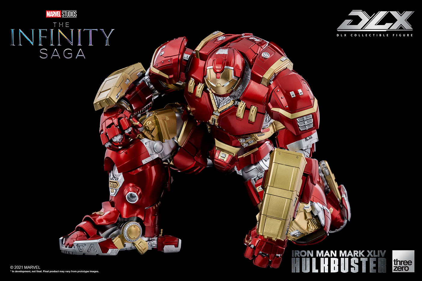 PRE-ORDER threezero - Marvel Studios: The Infinity Saga - DLX Iron Man Mark 44 Hulkbuster [2024-Q2 Release]