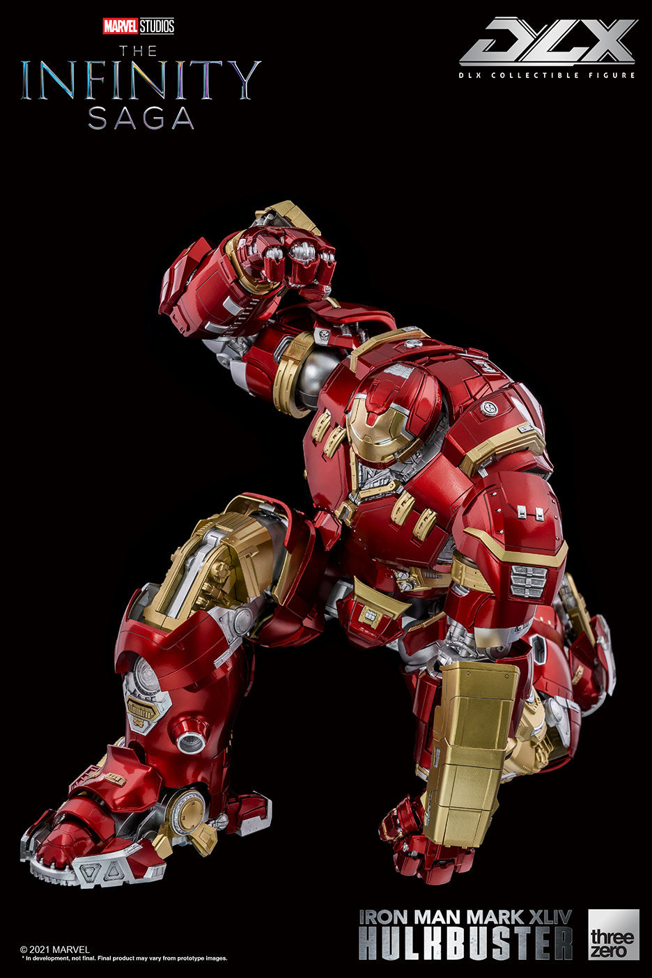 PRE-ORDER threezero - Marvel Studios: The Infinity Saga - DLX Iron Man Mark 44 Hulkbuster [2024-Q2 Release]