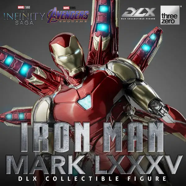 PRE-ORDER threezero - Marvel Studios: The Infinity Saga - DLX Iron Man Mark 85