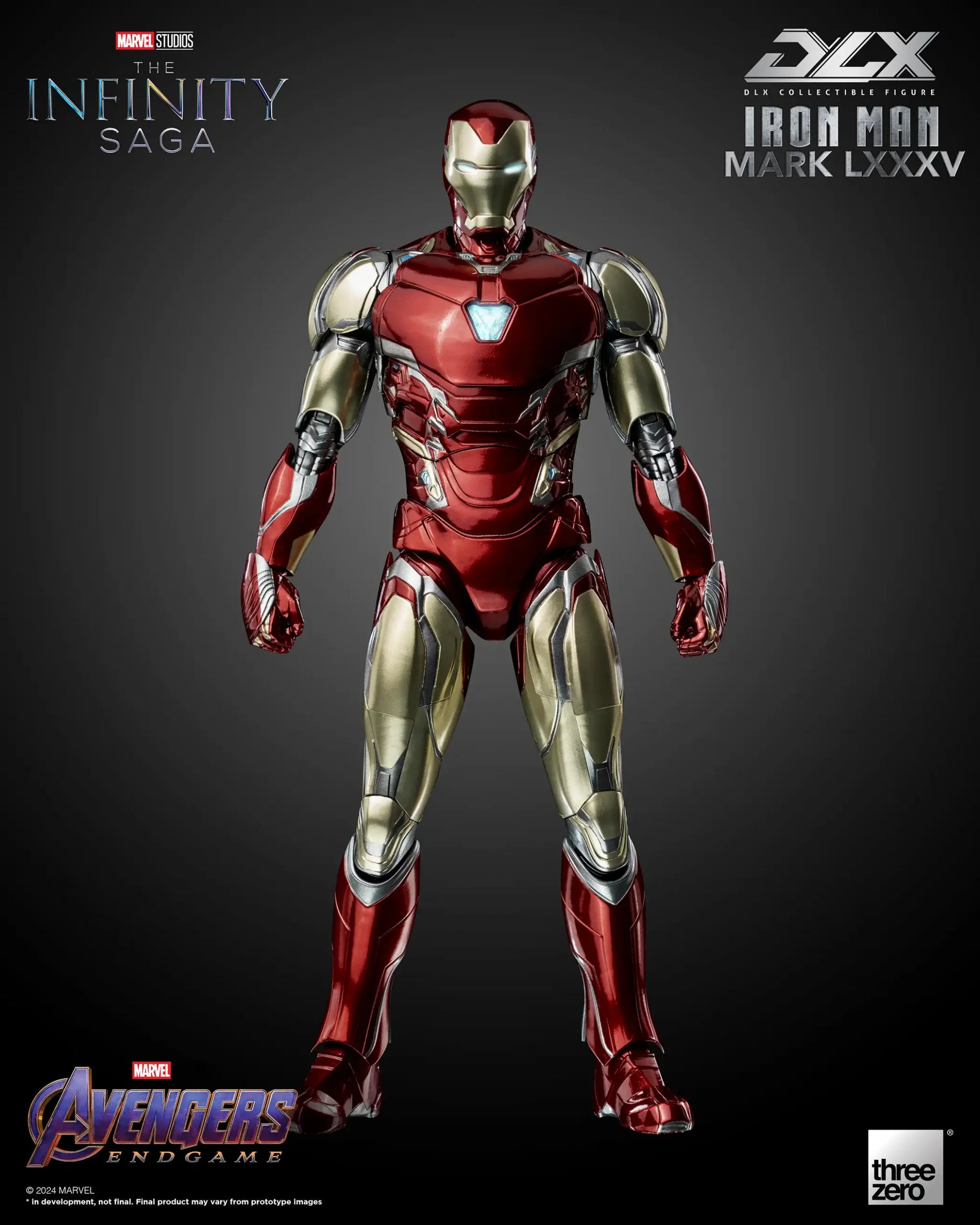 PRE-ORDER threezero - Marvel Studios: The Infinity Saga - DLX Iron Man Mark 85