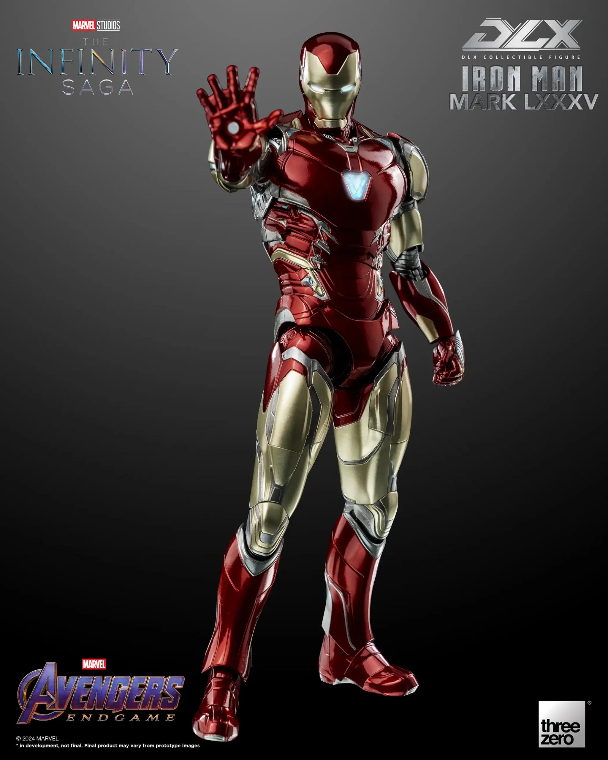 PRE-ORDER threezero - Marvel Studios: The Infinity Saga - DLX Iron Man Mark 85