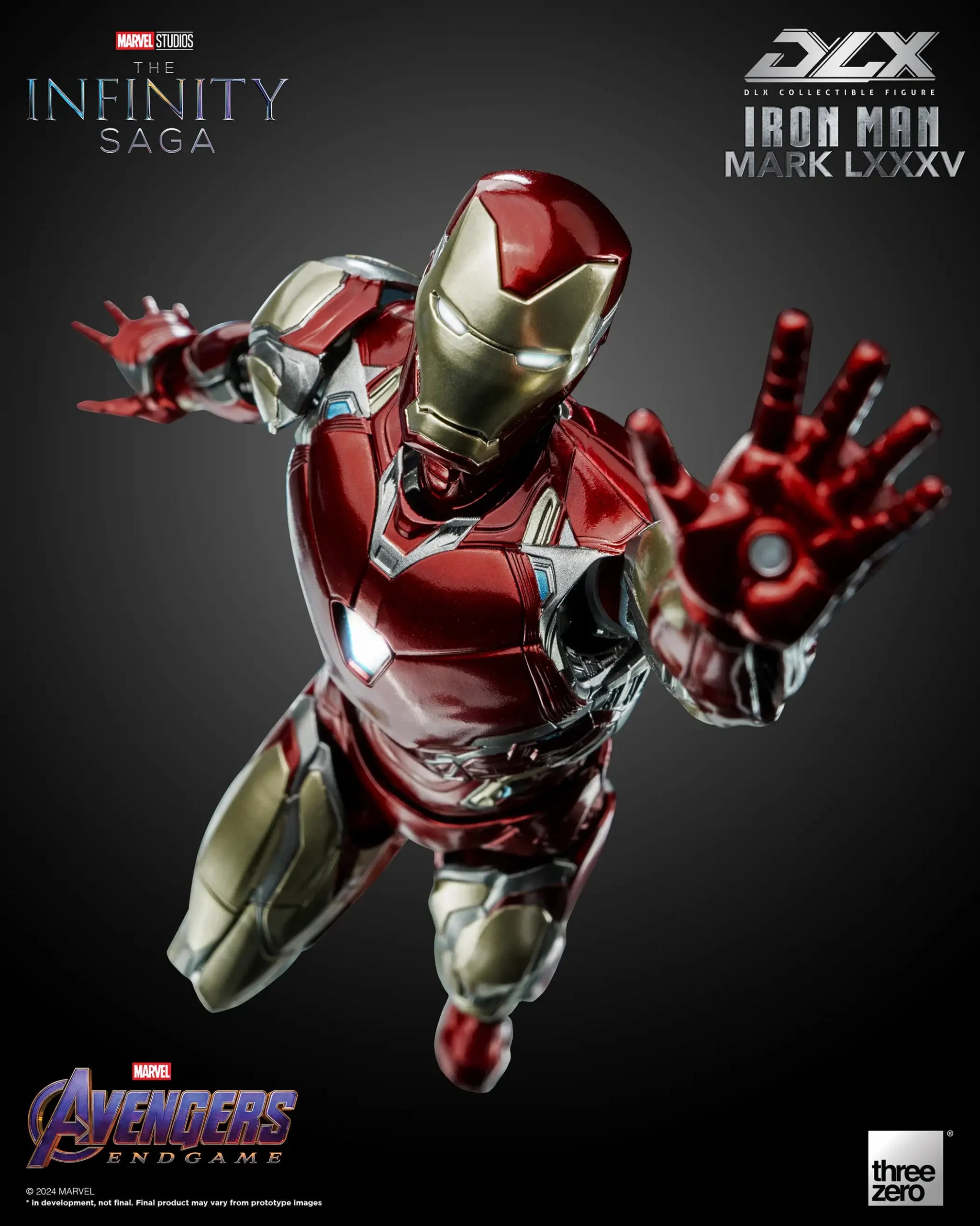 PRE-ORDER threezero - Marvel Studios: The Infinity Saga - DLX Iron Man Mark 85