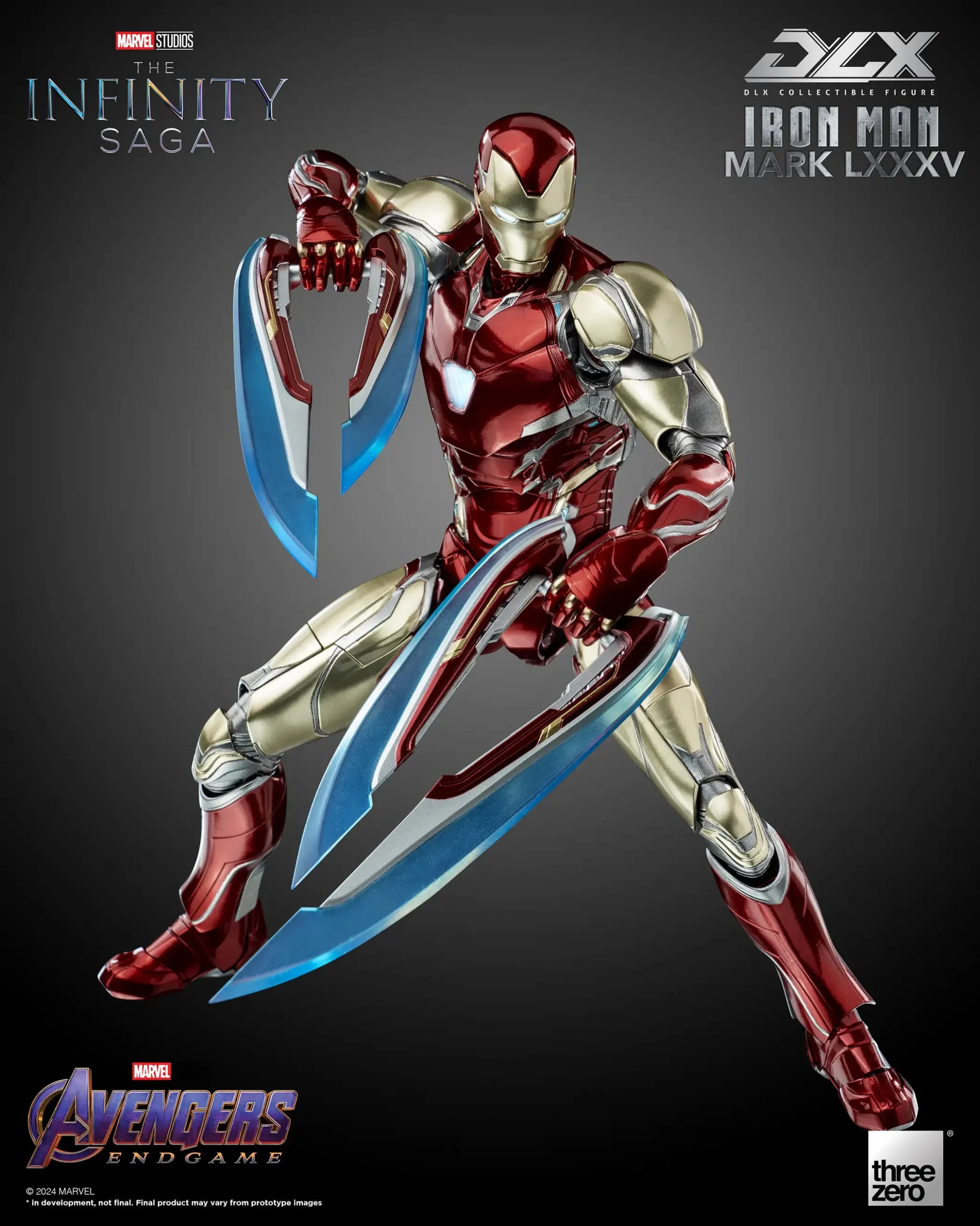 PRE-ORDER threezero - Marvel Studios: The Infinity Saga - DLX Iron Man Mark 85