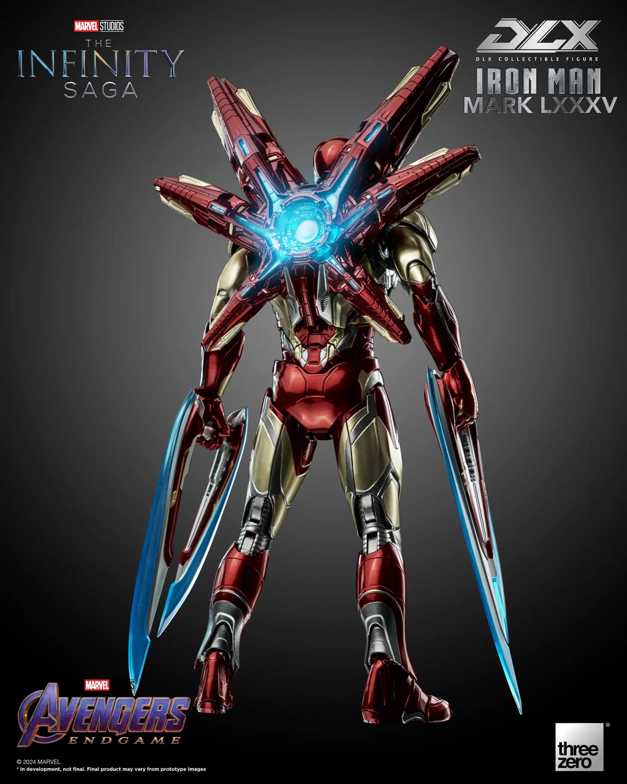 PRE-ORDER threezero - Marvel Studios: The Infinity Saga - DLX Iron Man Mark 85
