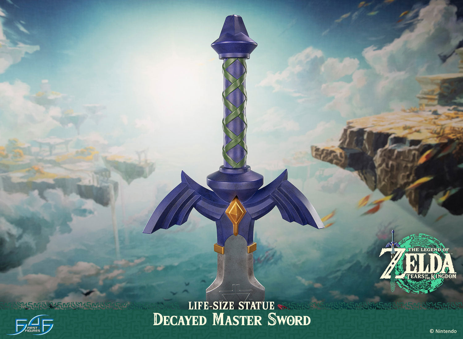 PRE-ORDER First4Figures - The Legend of Zelda™: Tears of the Kingdom - Decayed Master Sword Life-Size Statue
