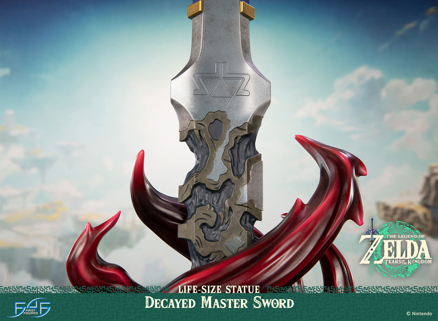PRE-ORDER First4Figures - The Legend of Zelda™: Tears of the Kingdom - Decayed Master Sword Life-Size Statue