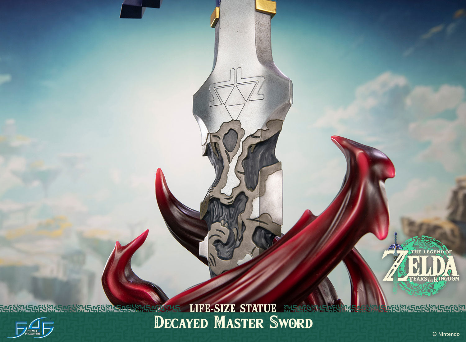 PRE-ORDER First4Figures - The Legend of Zelda™: Tears of the Kingdom - Decayed Master Sword Life-Size Statue