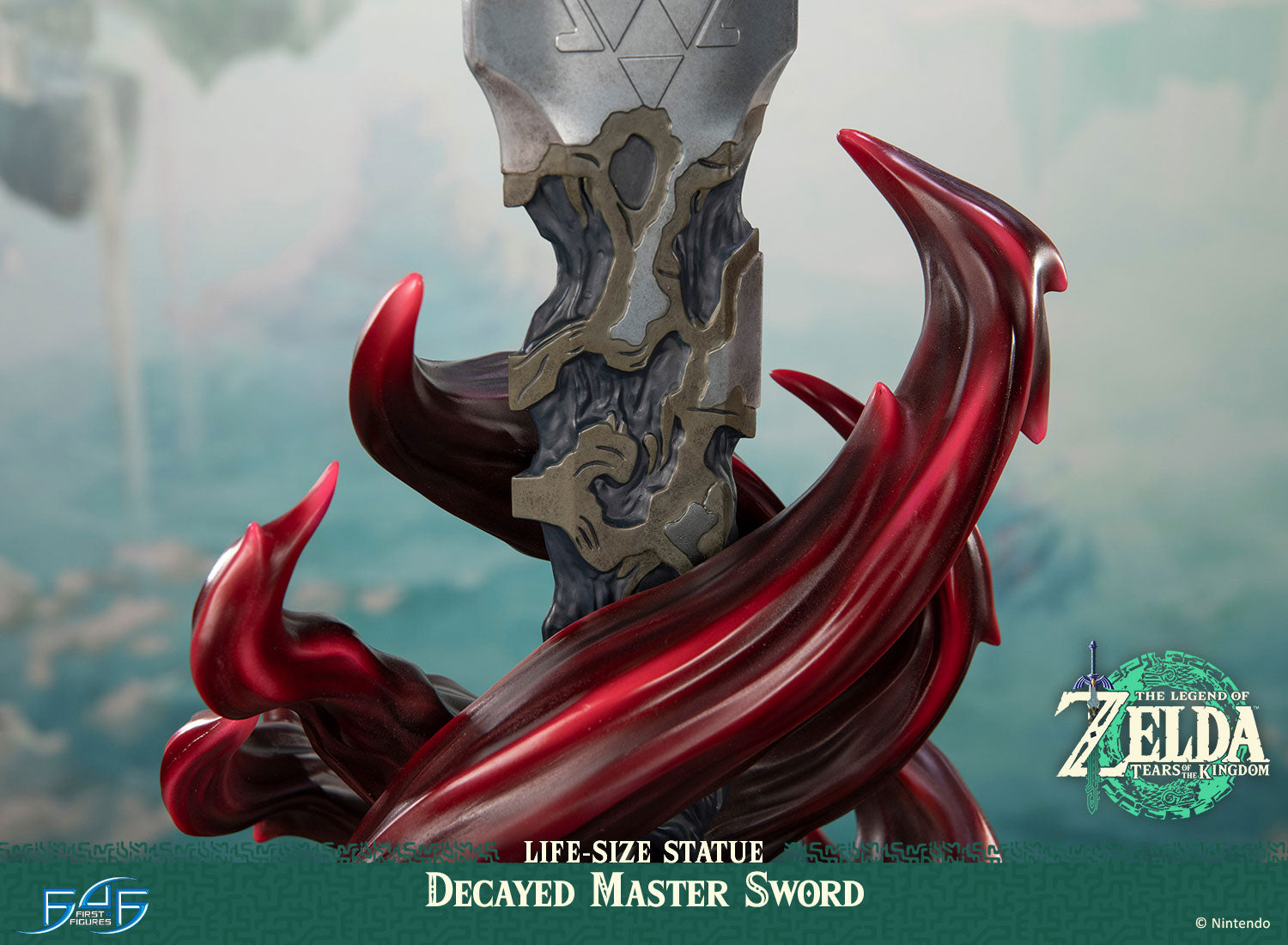 PRE-ORDER First4Figures - The Legend of Zelda™: Tears of the Kingdom - Decayed Master Sword Life-Size Statue
