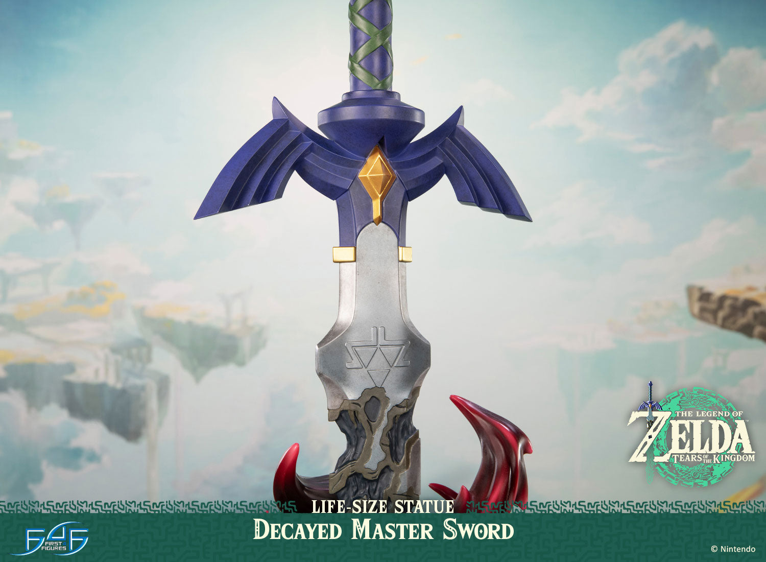 PRE-ORDER First4Figures - The Legend of Zelda™: Tears of the Kingdom - Decayed Master Sword Life-Size Statue