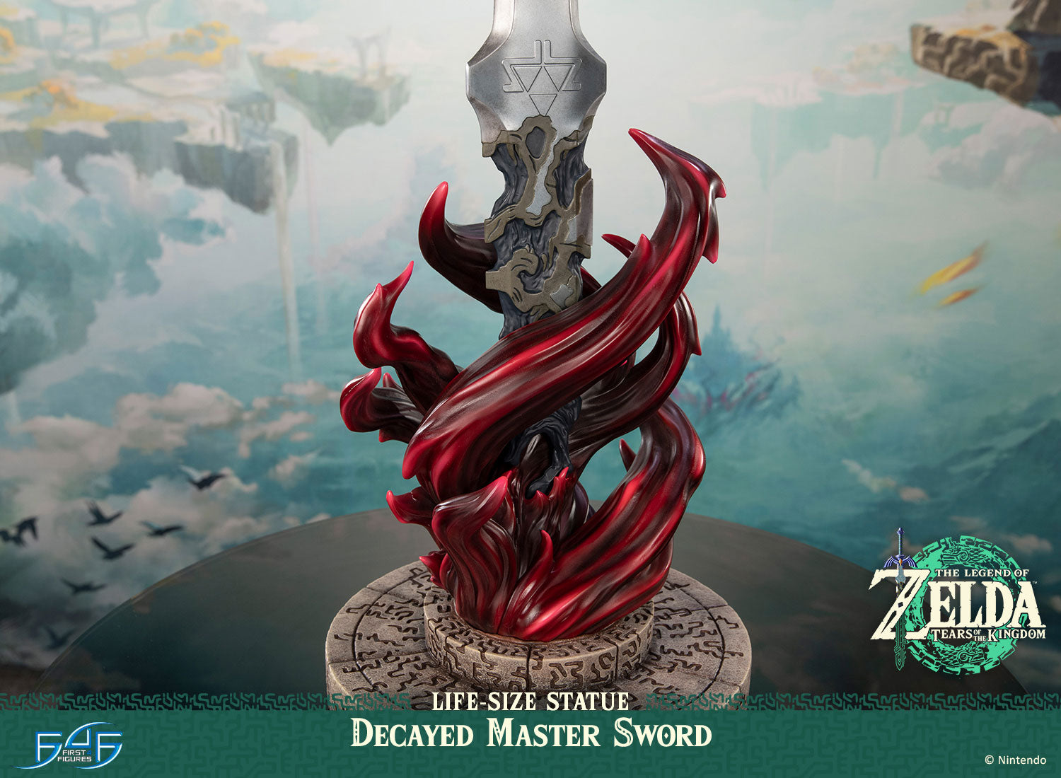 PRE-ORDER First4Figures - The Legend of Zelda™: Tears of the Kingdom - Decayed Master Sword Life-Size Statue