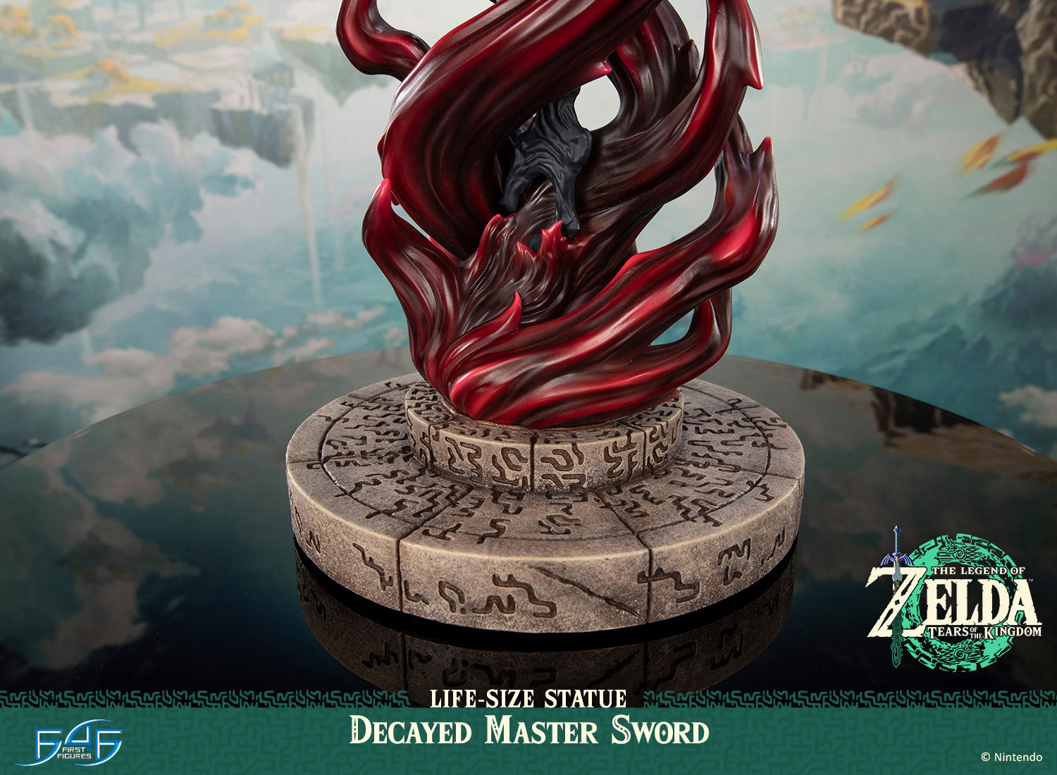 PRE-ORDER First4Figures - The Legend of Zelda™: Tears of the Kingdom - Decayed Master Sword Life-Size Statue