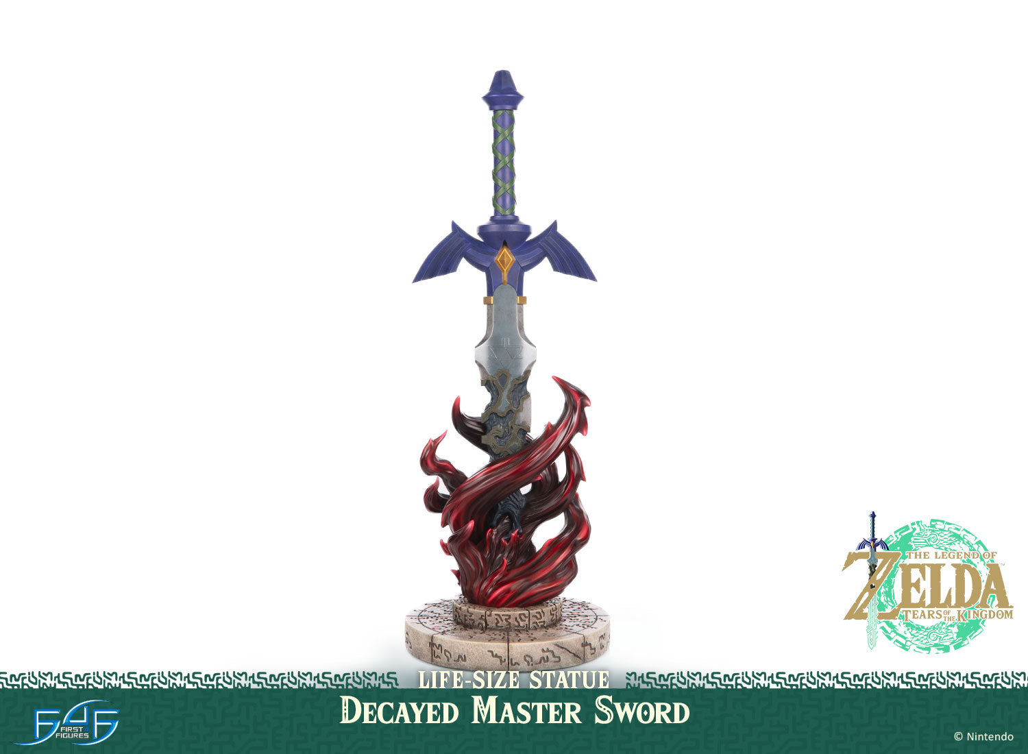 PRE-ORDER First4Figures - The Legend of Zelda™: Tears of the Kingdom - Decayed Master Sword Life-Size Statue