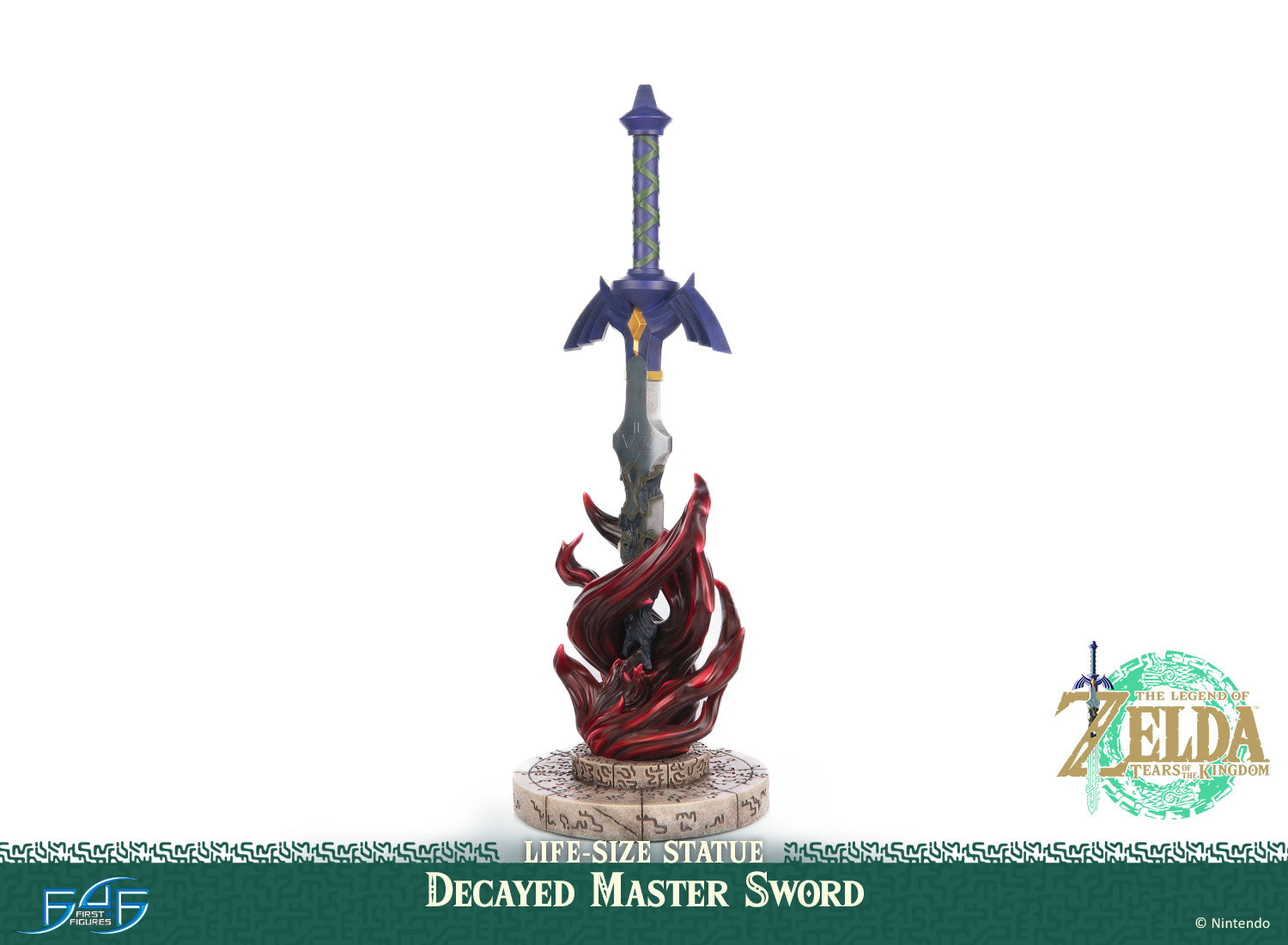 PRE-ORDER First4Figures - The Legend of Zelda™: Tears of the Kingdom - Decayed Master Sword Life-Size Statue