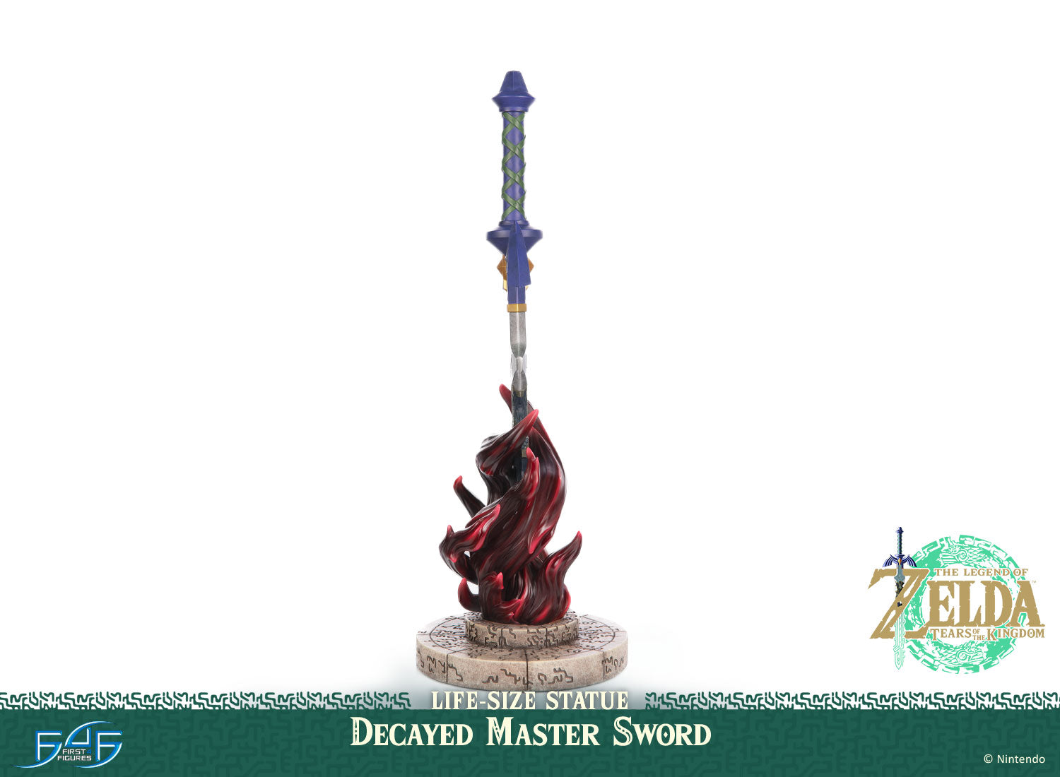 PRE-ORDER First4Figures - The Legend of Zelda™: Tears of the Kingdom - Decayed Master Sword Life-Size Statue