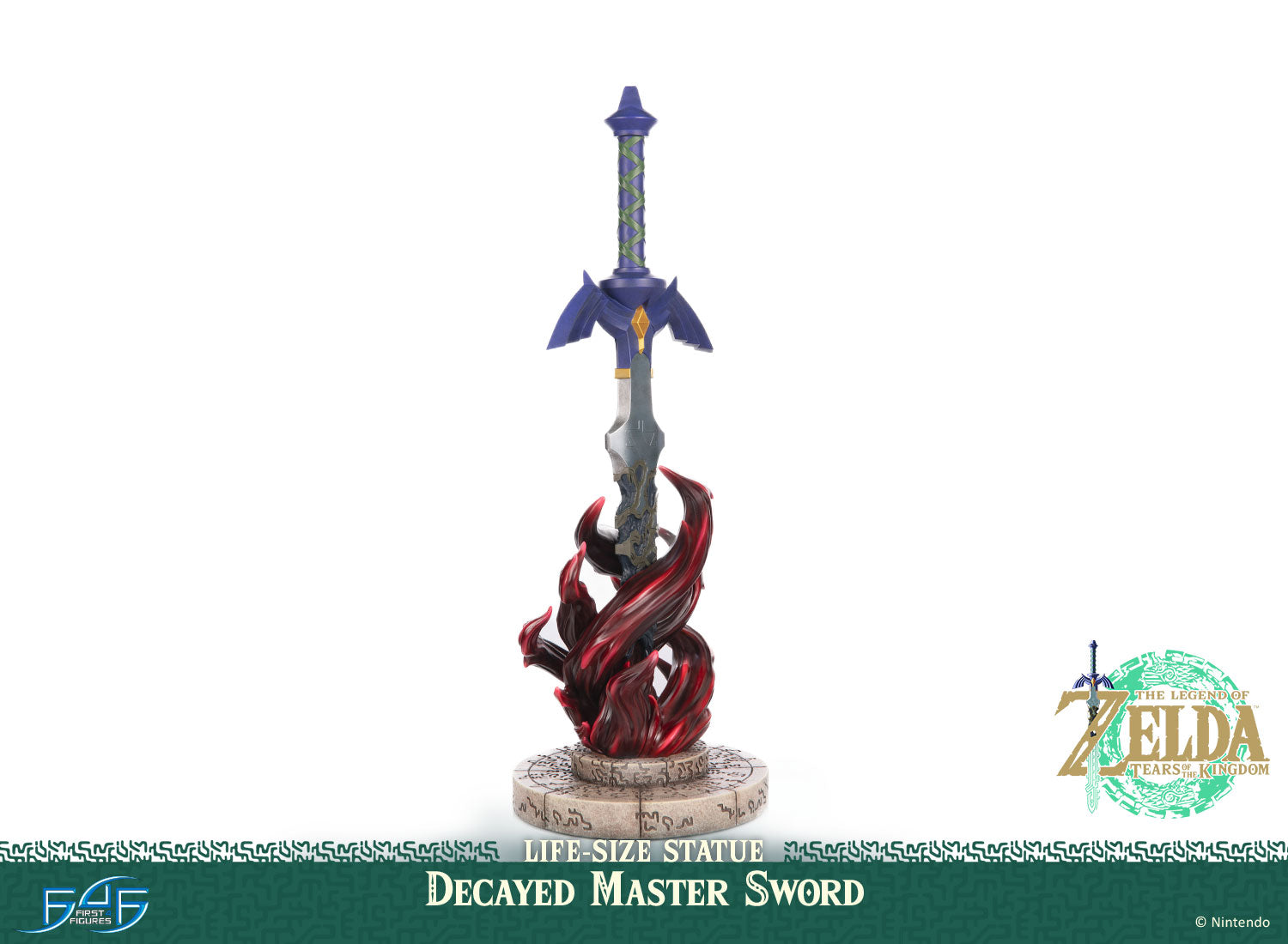 PRE-ORDER First4Figures - The Legend of Zelda™: Tears of the Kingdom - Decayed Master Sword Life-Size Statue