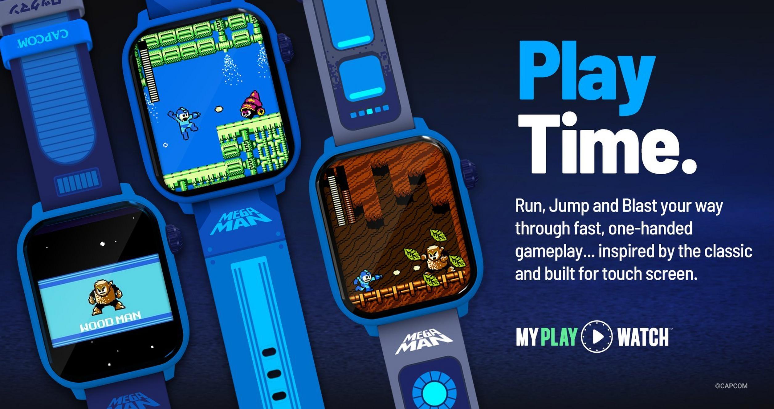 SPECIAL ORDER Solutions 2 Go - Mega Man: Digital Gaming Watch
