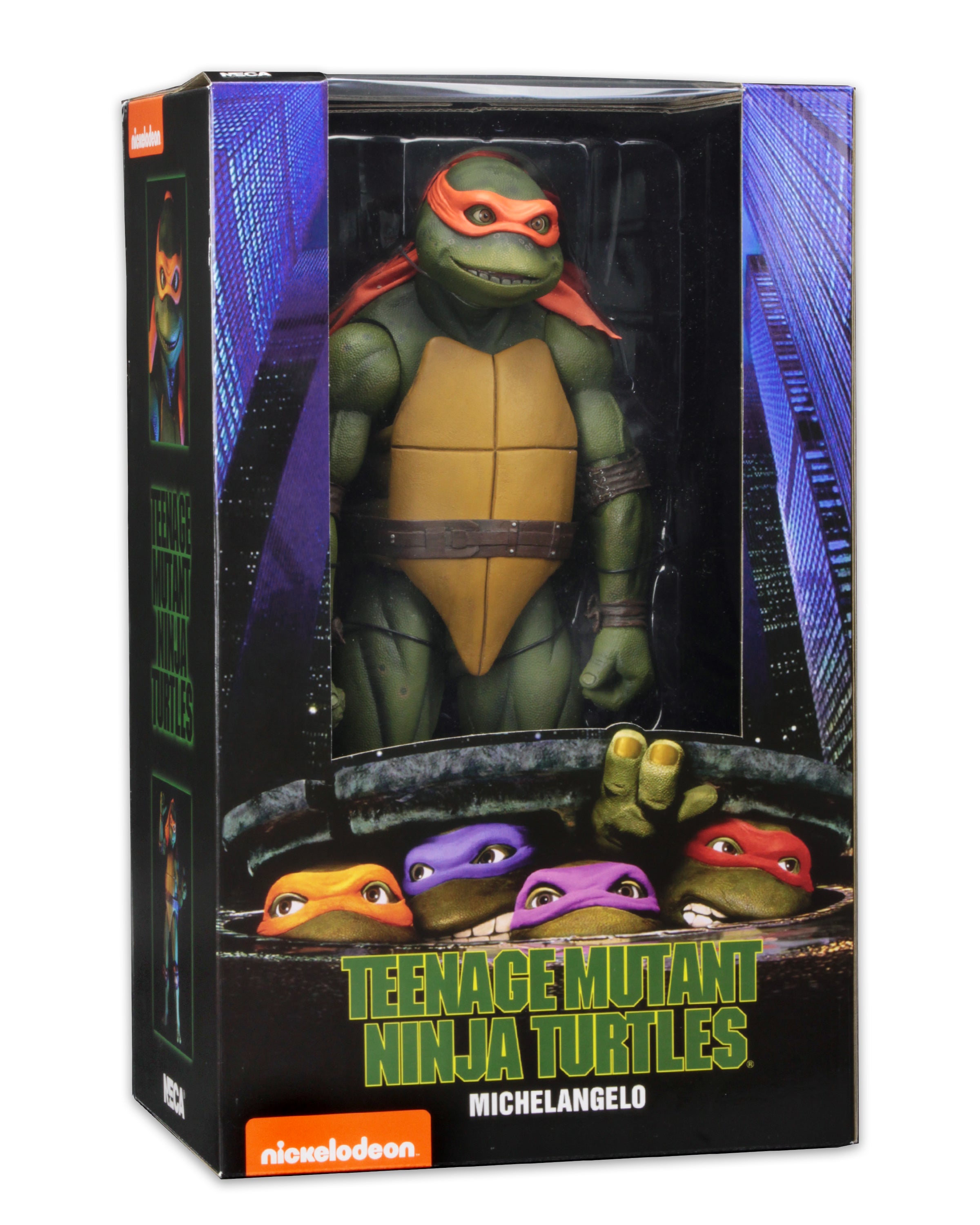 PRE-ORDER NECA - 16.5-inch Action Figure - TMNT(1990 Movie) – Michelangelo 1/4 [July 2024 Release]