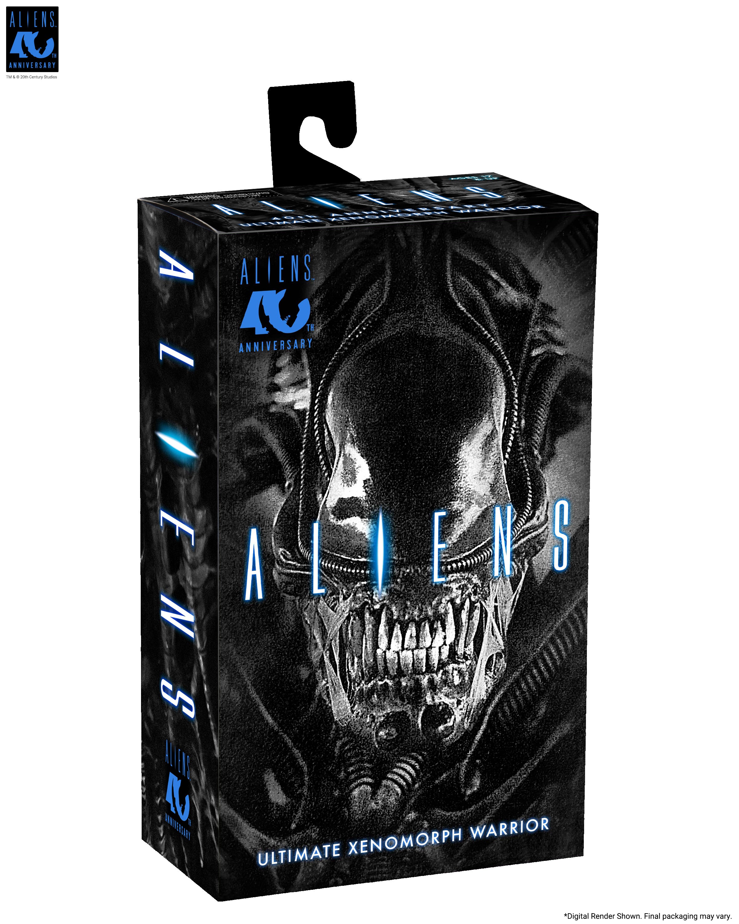 PRE-ORDER NECA - Aliens 40th Anniversary - Ultimate Warrior Xenomorph (Black)