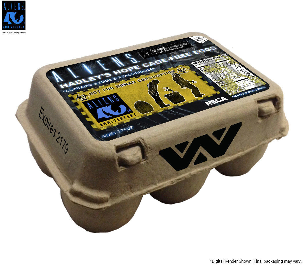 PRE-ORDER NECA - Aliens 40th Anniversary Accessory Pack - Carton of Alien Eggs