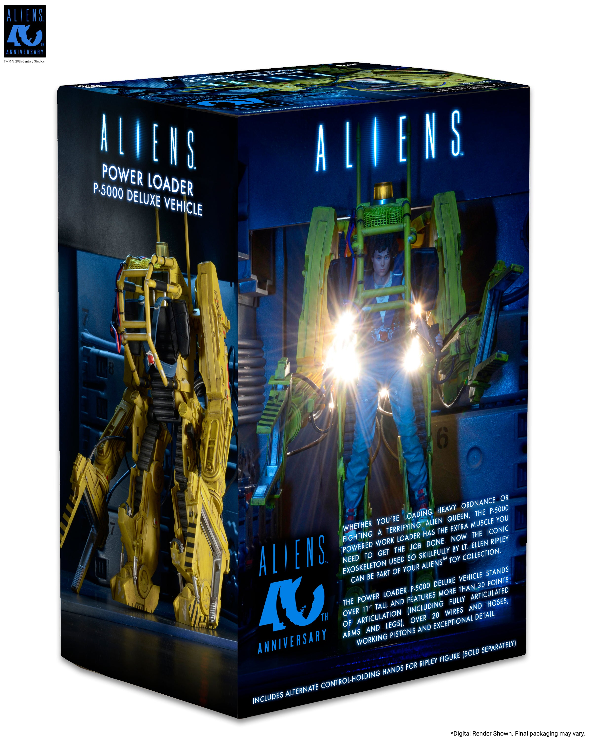 PRE-ORDER NECA - Aliens Deluxe Vehicle - 40th Anniversary Power Loader (P-5000)