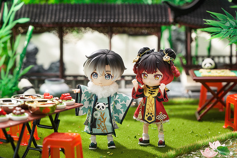 PRE-ORDER Good Smile Arts Shanghai - Nendoroid Doll - Chinese-Style Panda - Mahjong: Laurier
