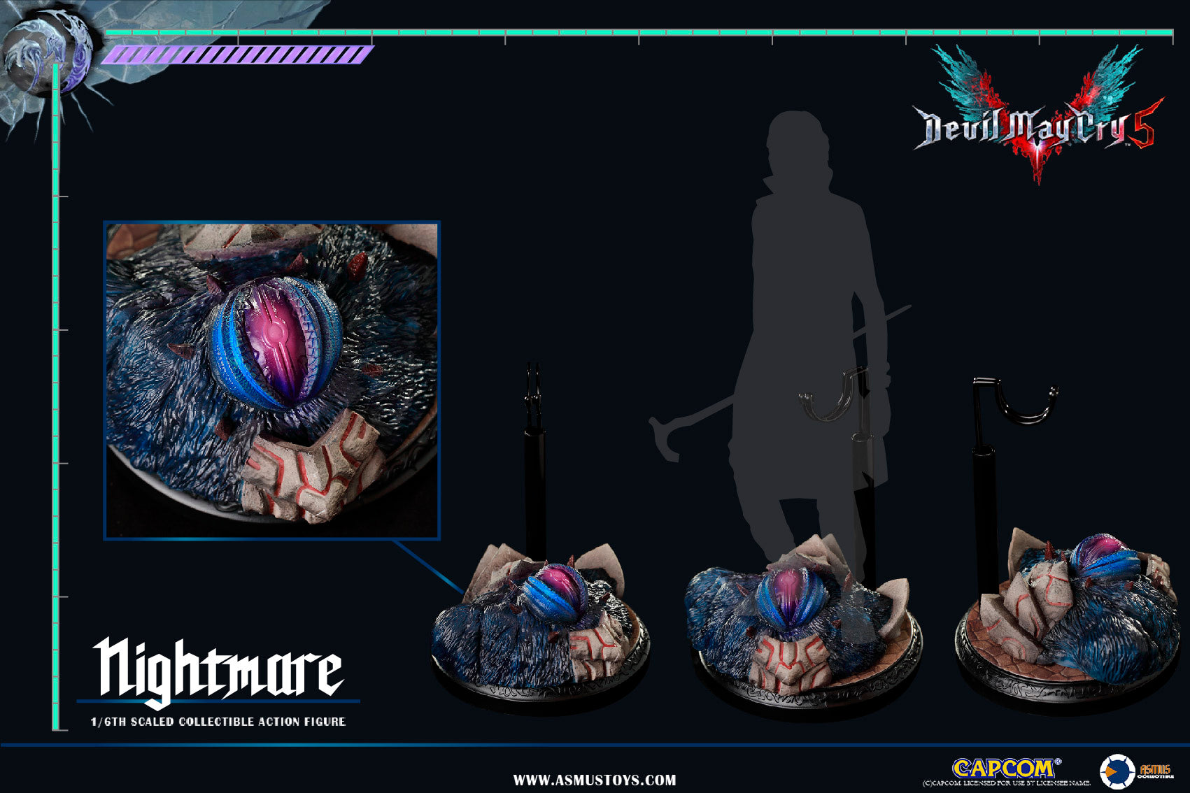 PRE-ORDER Devil May Cry 5 - Griffon & Shadow Set 1/6