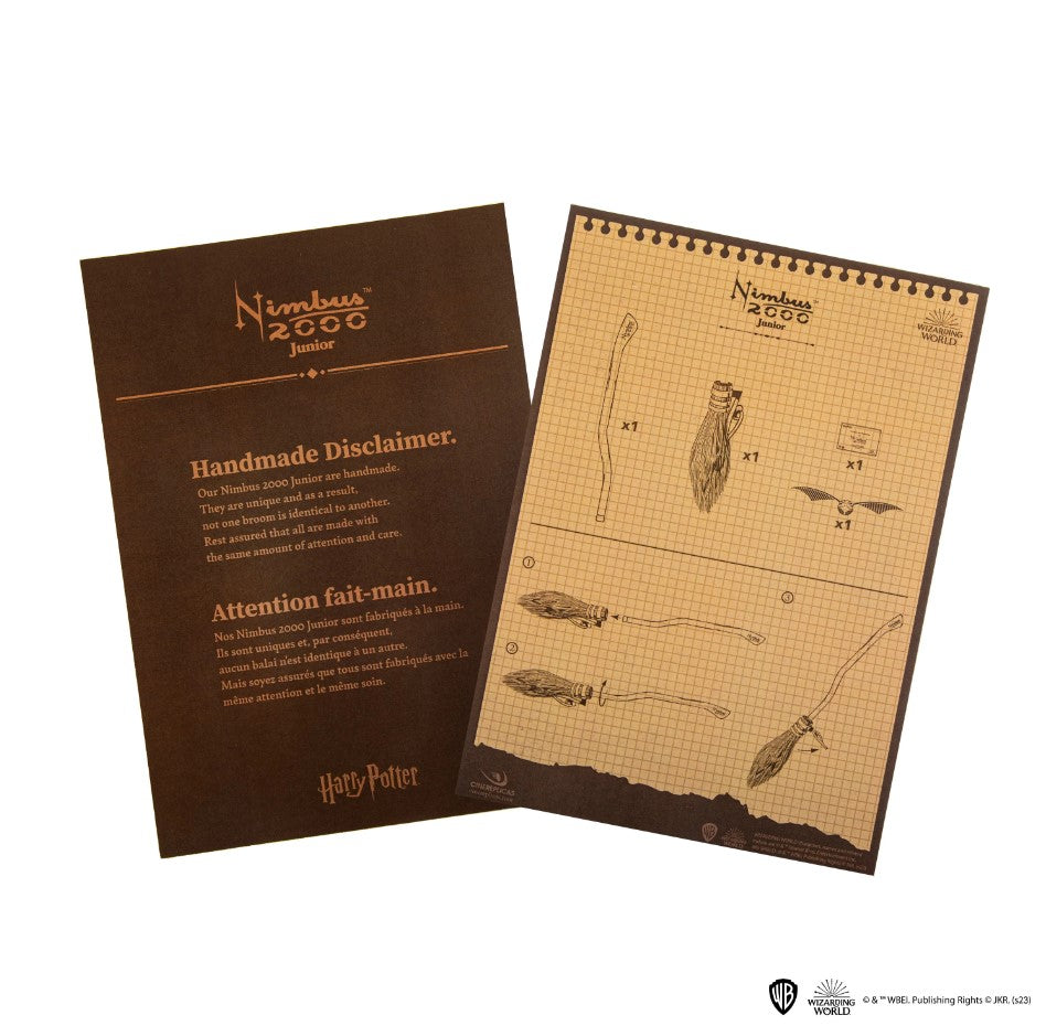 PRE-ORDER Cine Replicas - Nimbus 2000 Junior (1:2 Scale Replica)