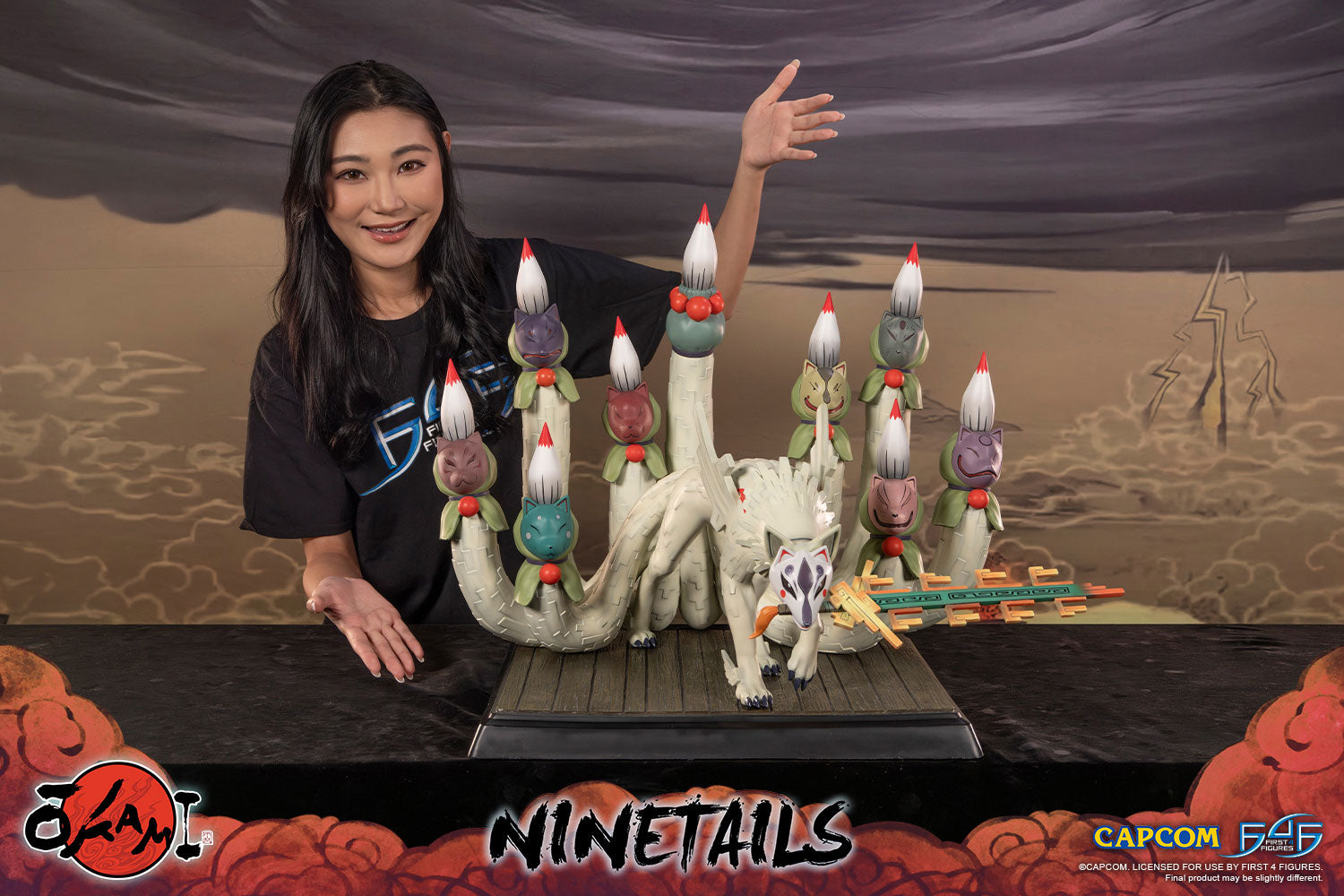 PRE-ORDER First4Figures - Okami - Ninetails