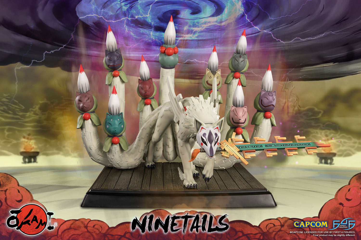 PRE-ORDER First4Figures - Okami - Ninetails