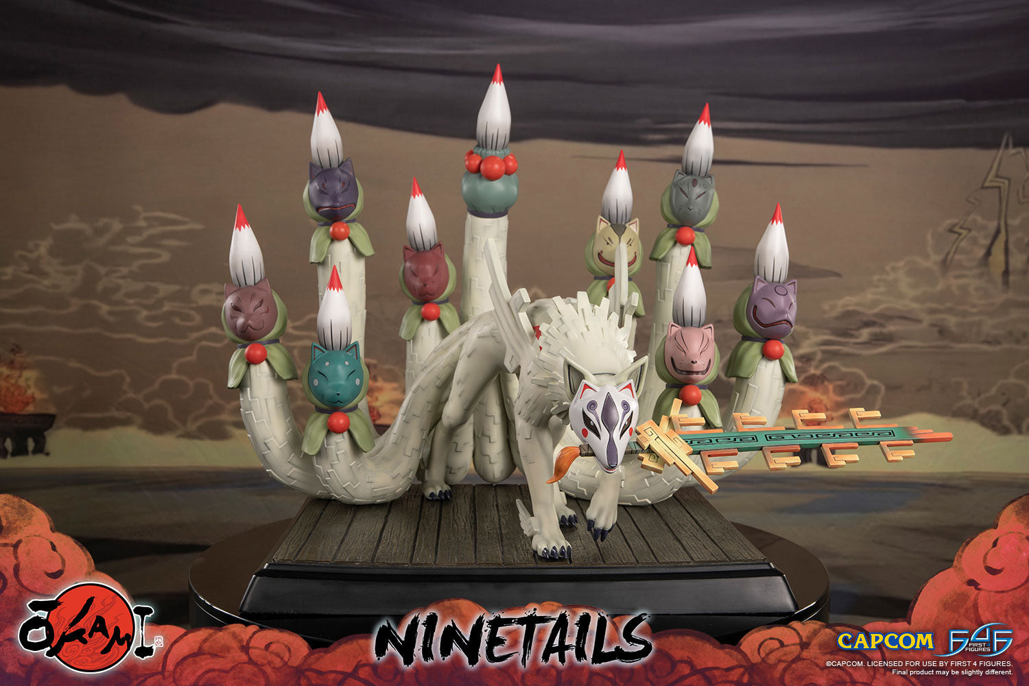 PRE-ORDER First4Figures - Okami - Ninetails
