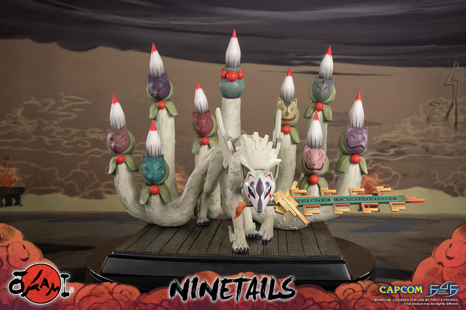 PRE-ORDER First4Figures - Okami - Ninetails
