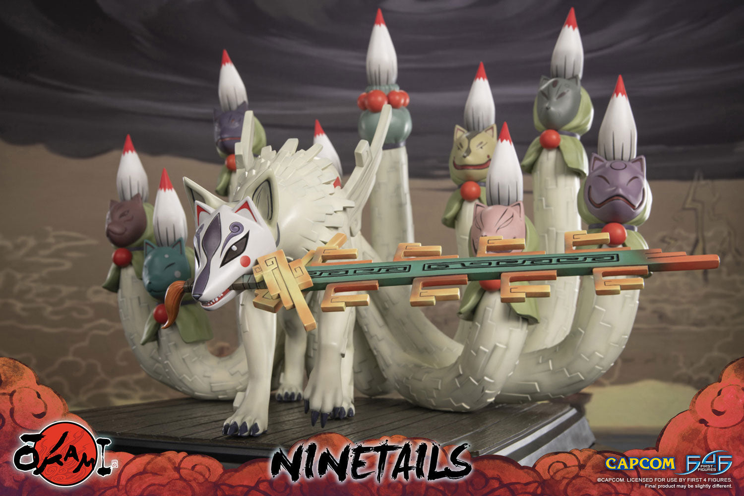 PRE-ORDER First4Figures - Okami - Ninetails