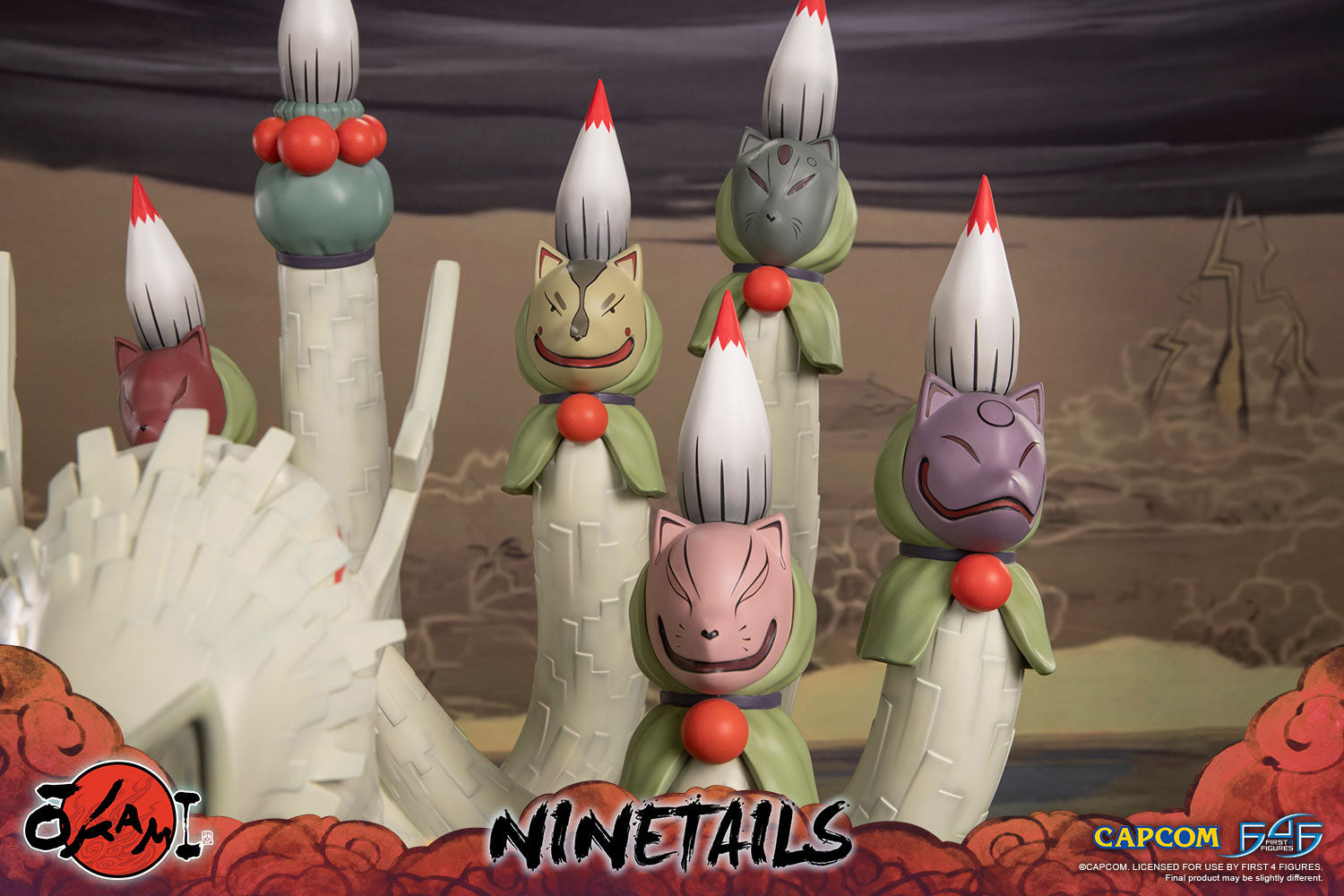 PRE-ORDER First4Figures - Okami - Ninetails