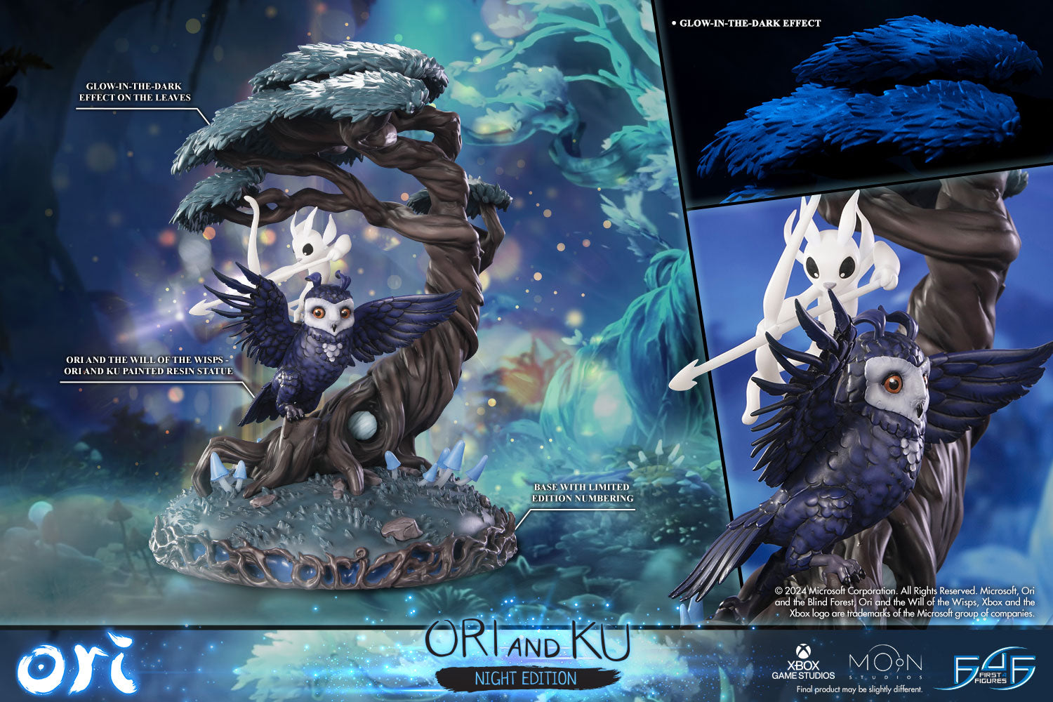 PRE-ORDER First4Figures - Ori and the Will of the Wisps - Ori and Ku: Night Edition