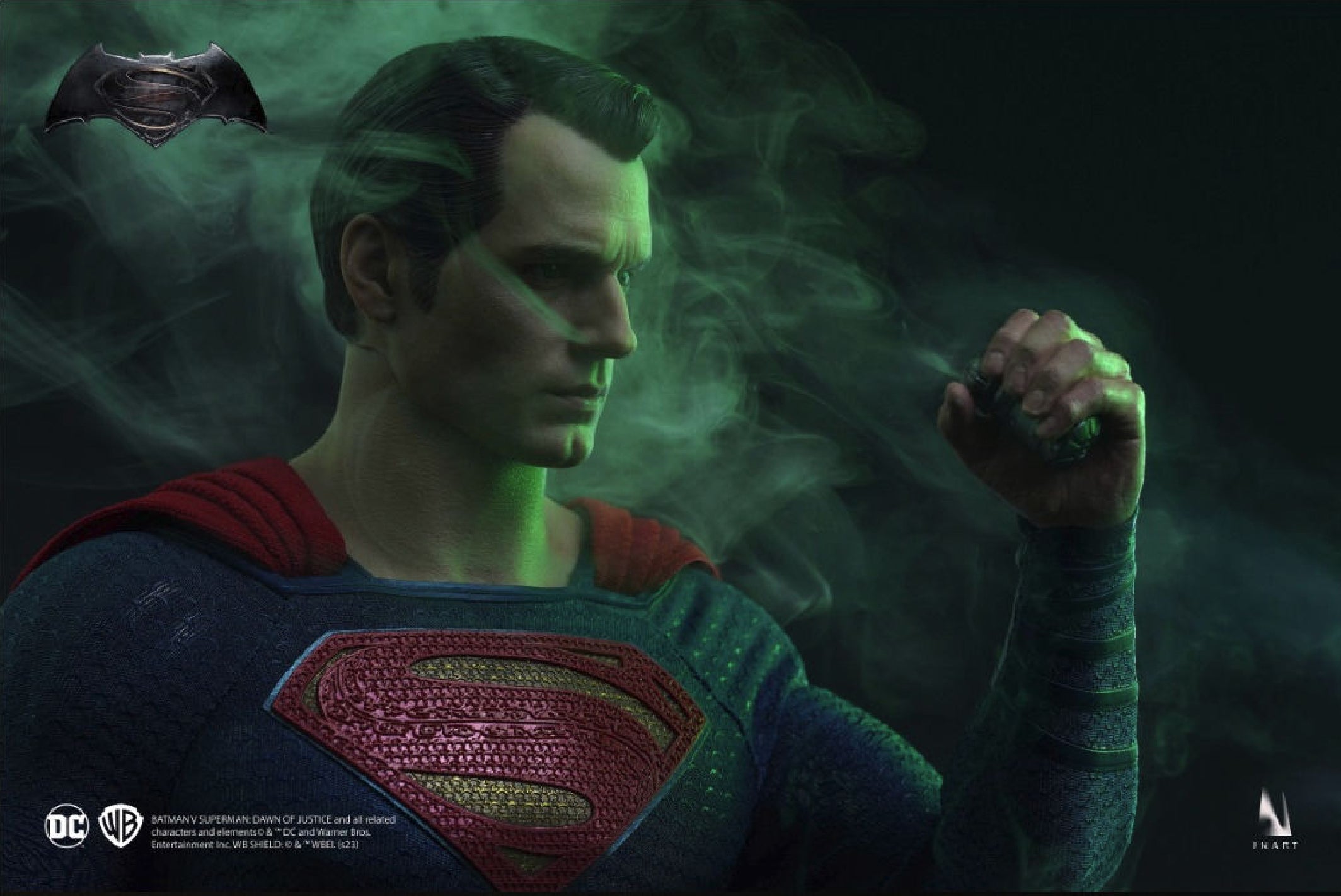 PRE-ORDER Queen Studios - INART - Batman vs Superman: Dawn of Justice - Superman 1/6