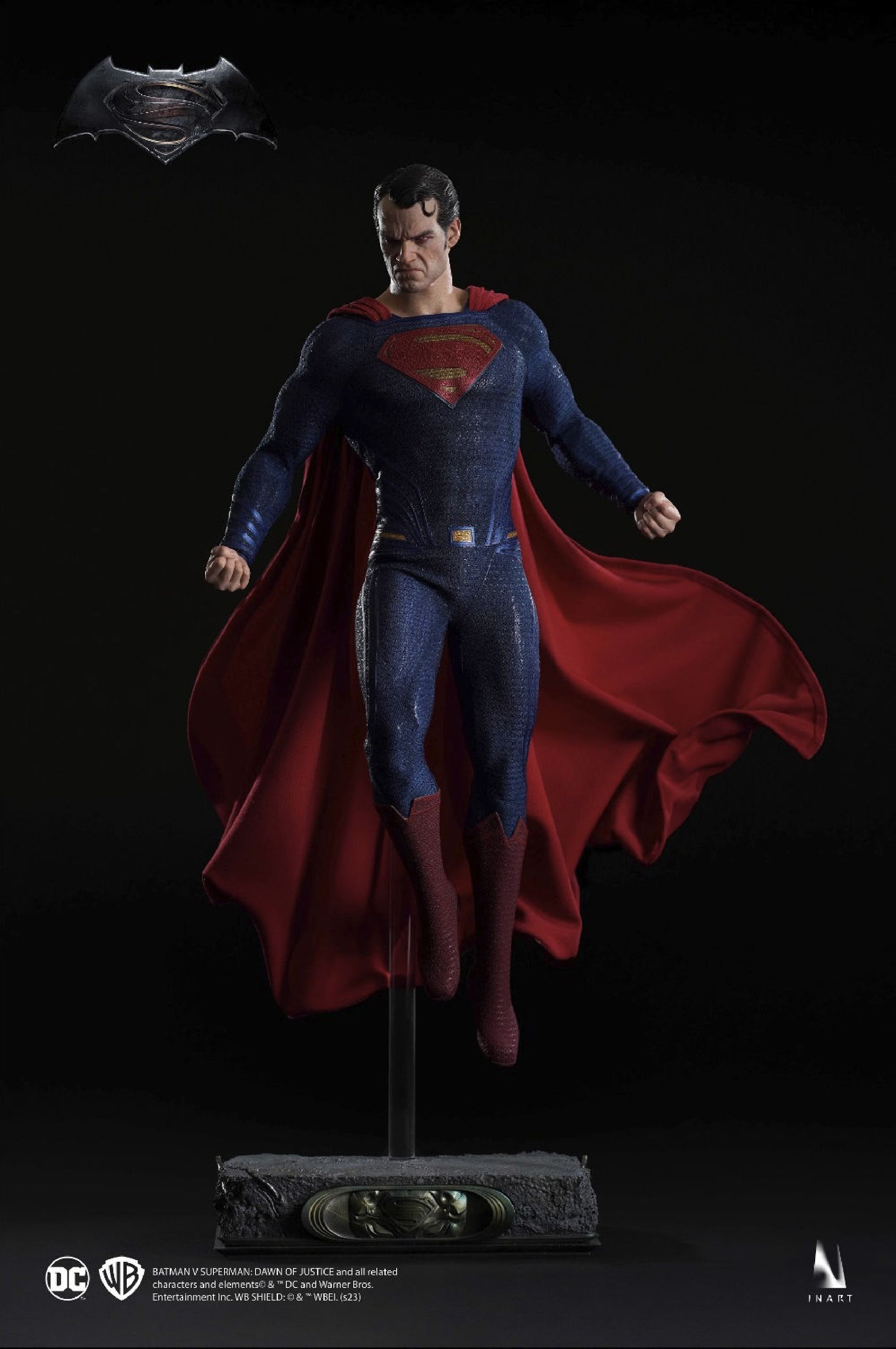 PRE-ORDER Queen Studios - INART - Batman vs Superman: Dawn of Justice - Superman 1/6