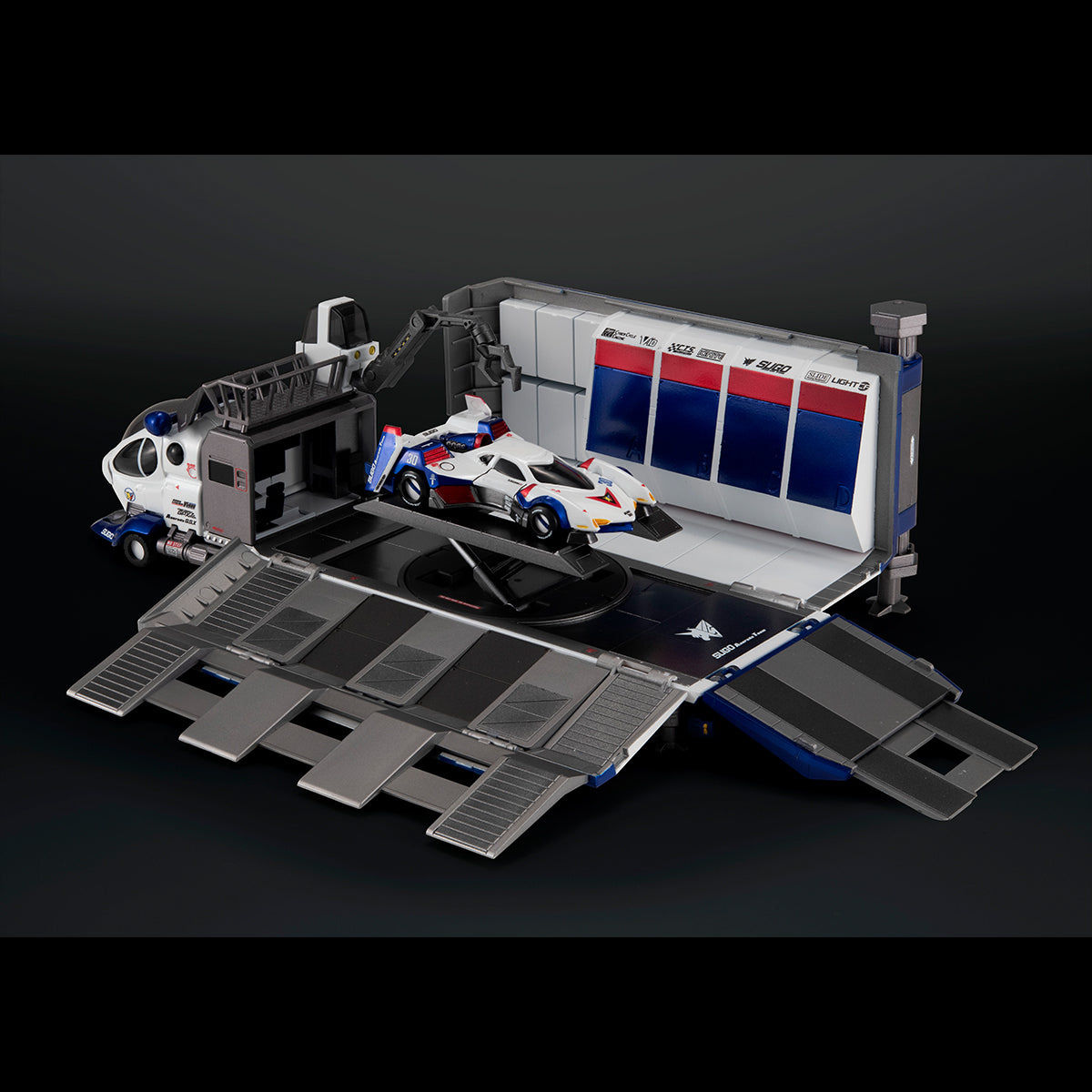 PRE-ORDER MegaHouse - Cyber Formula Collection DX - Future GPX Cyber Formula - Sugolegerd 10V5000: Livery Edition [EXCLUSIVE]